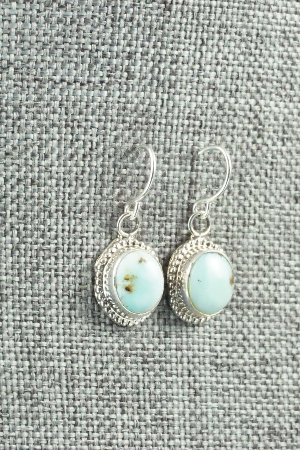 Turquoise & Sterling Silver Earrings - Jan Mariano