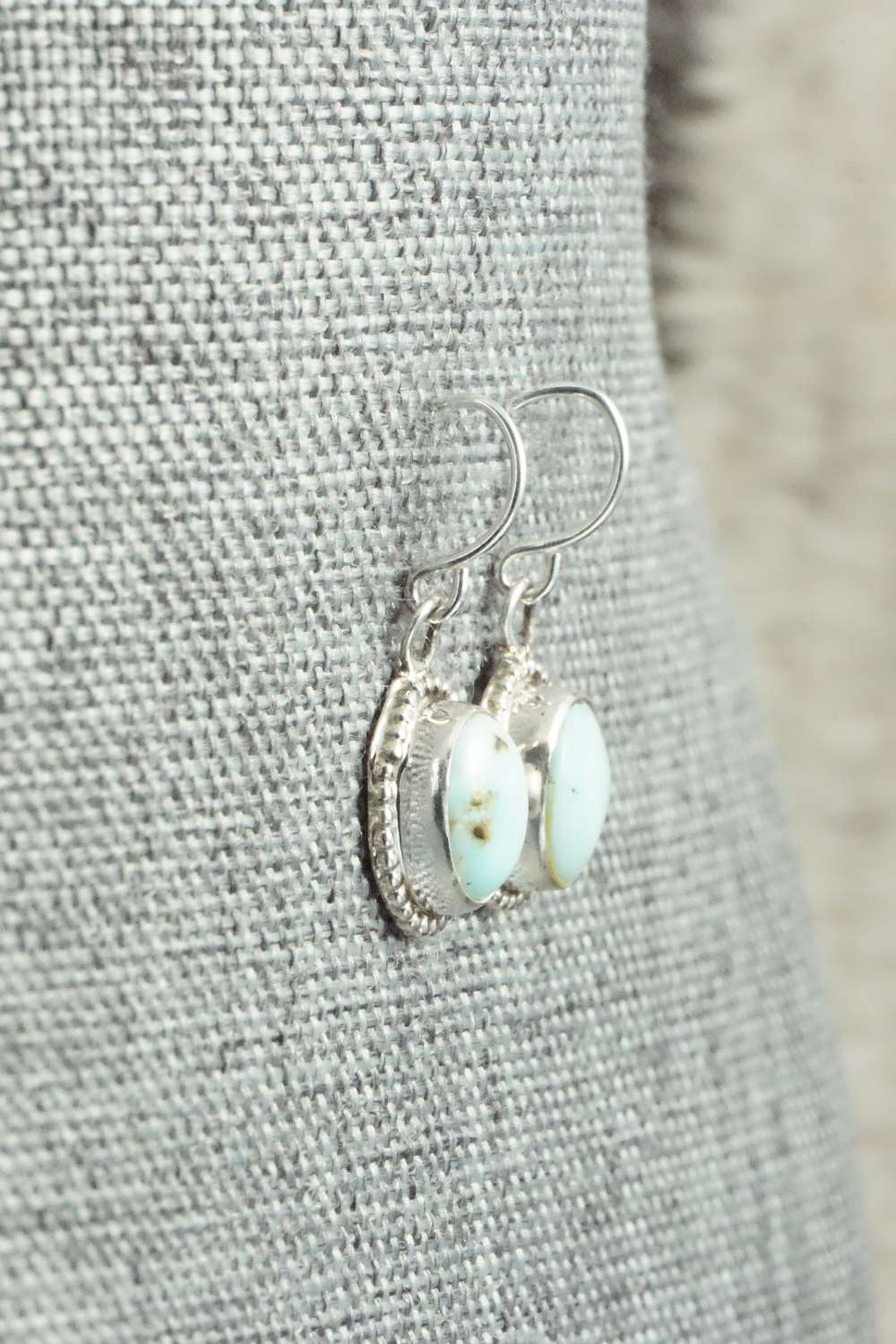 Turquoise & Sterling Silver Earrings - Jan Mariano