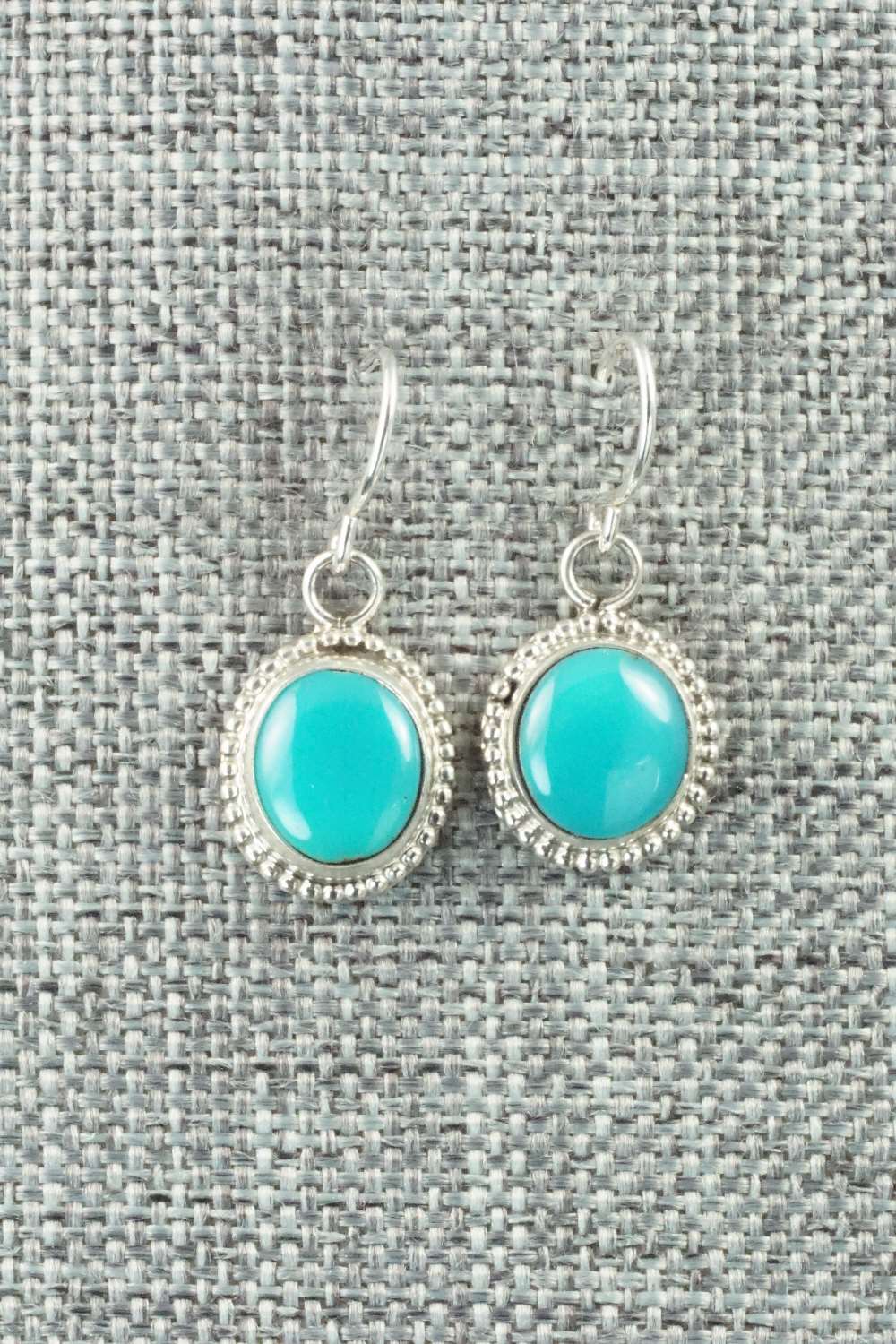 Turquoise & Sterling Silver Earrings - Jan Mariano