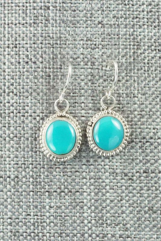 Turquoise & Sterling Silver Earrings - Jan Mariano