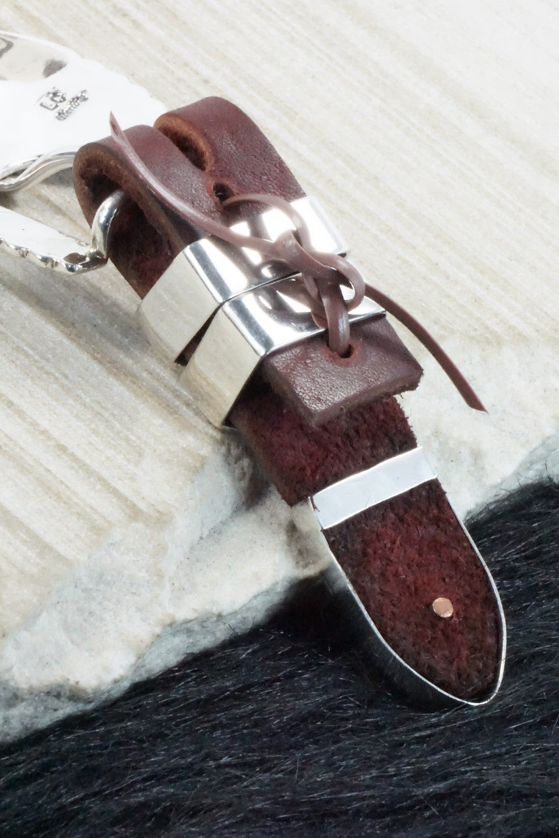 Sterling Silver Ranger Belt Buckle - Lee Charley
