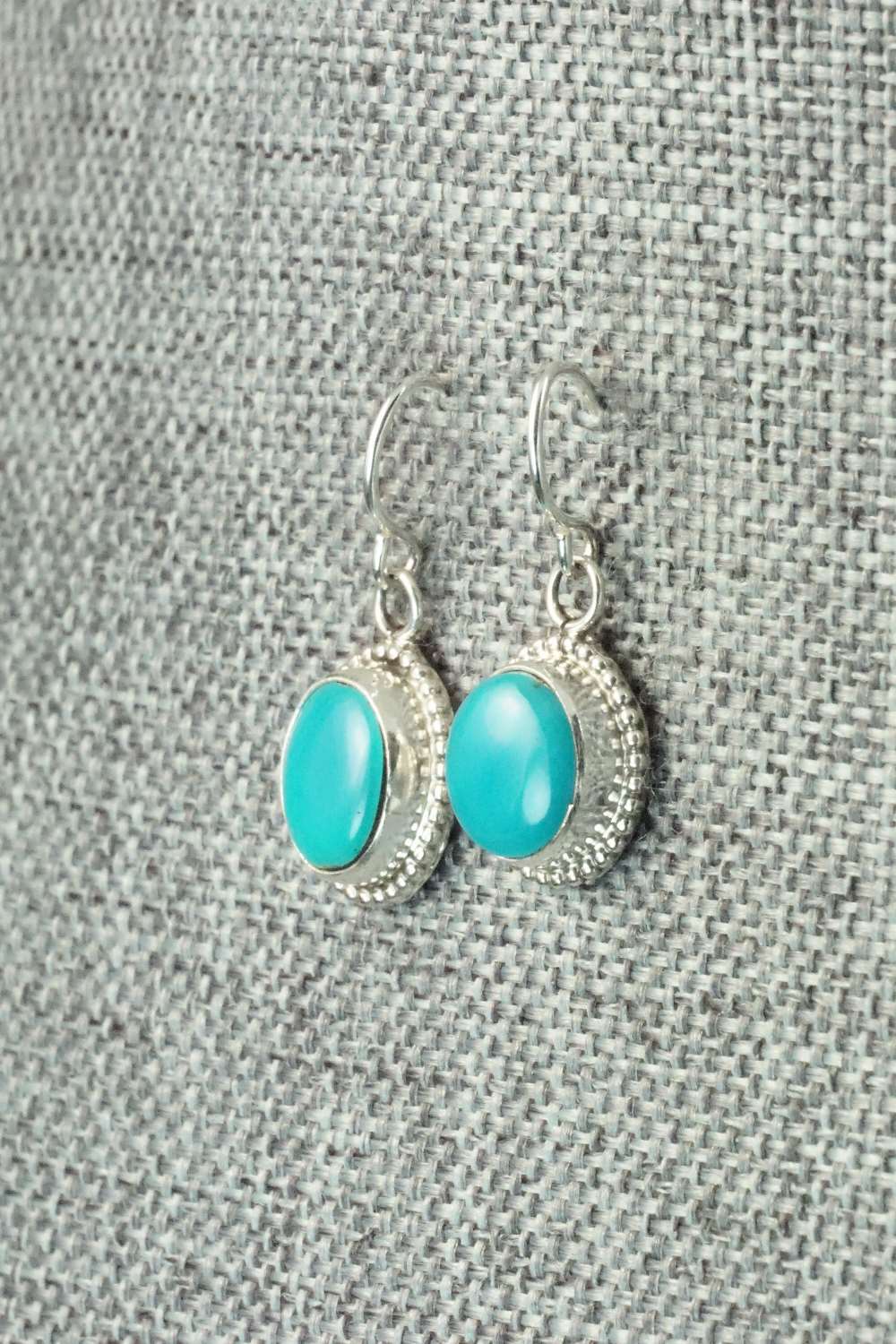 Turquoise & Sterling Silver Earrings - Jan Mariano