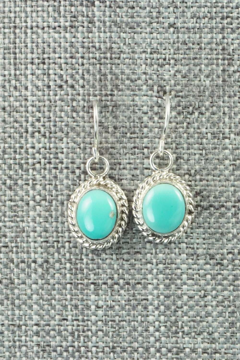 Turquoise & Sterling Silver Earrings - Jan Mariano