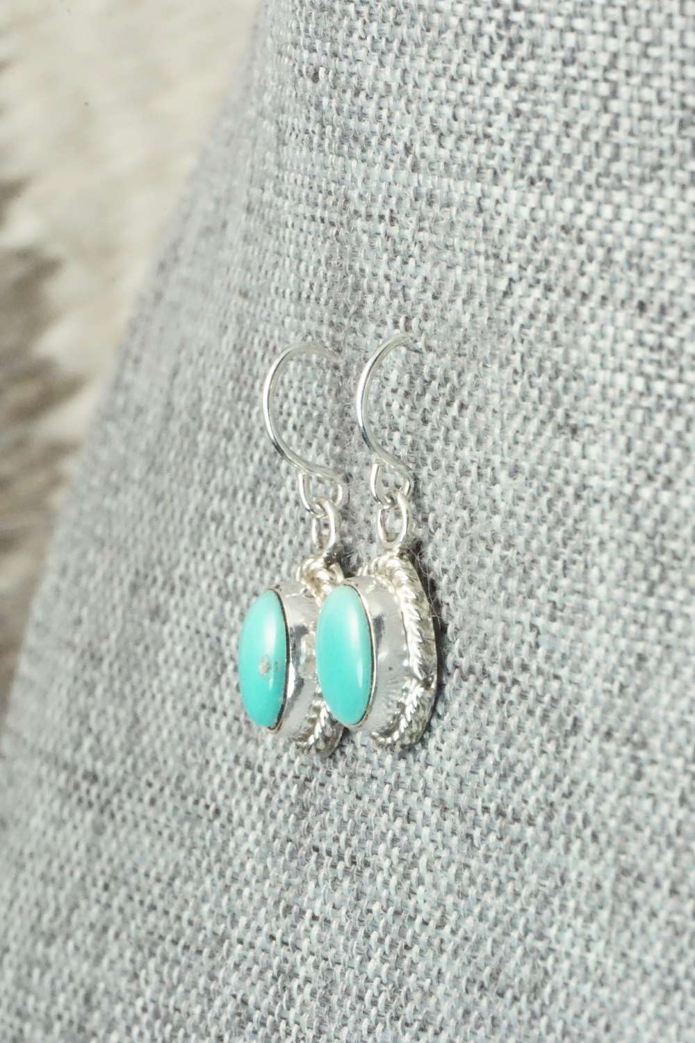 Turquoise & Sterling Silver Earrings - Jan Mariano