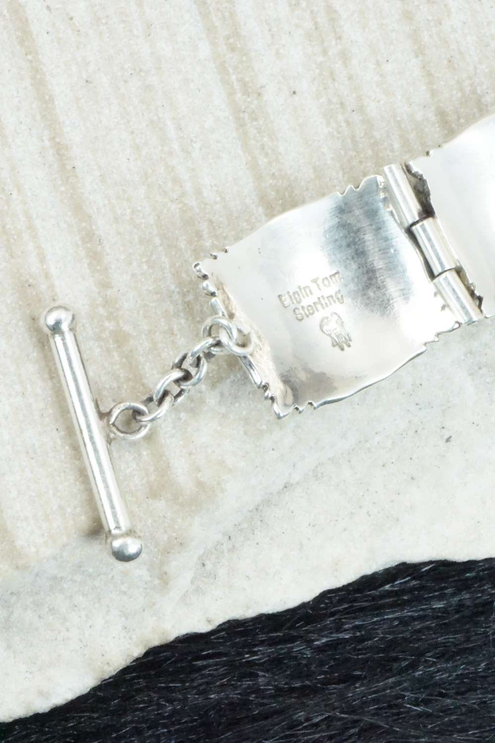 Sterling Silver Link Bracelet - Elgin Tom