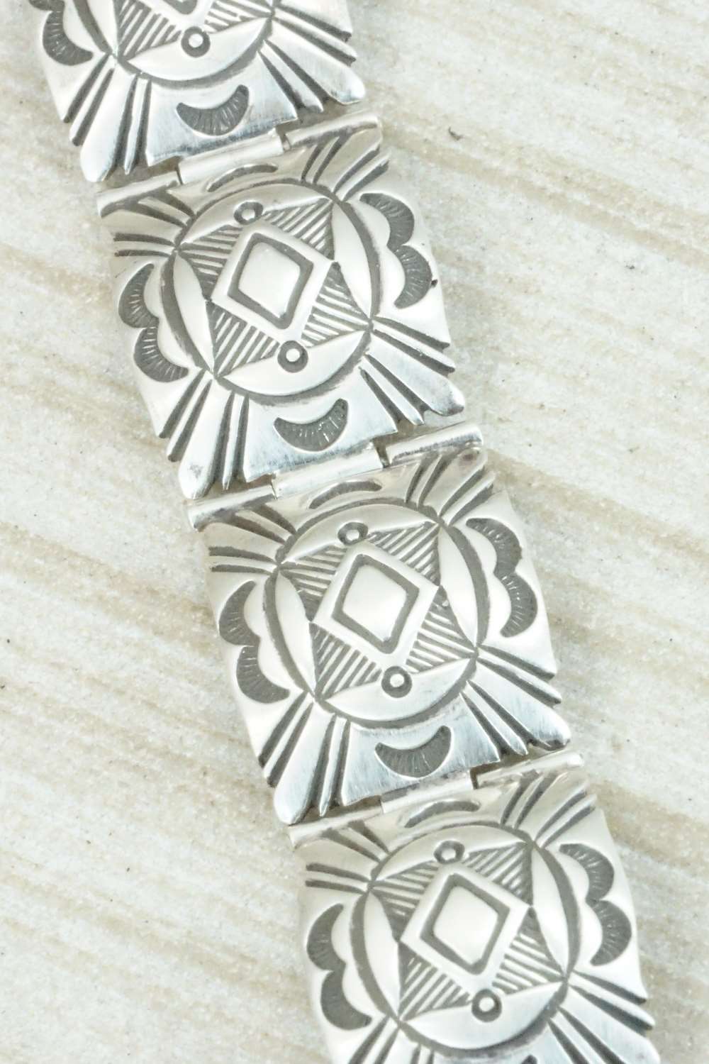 Sterling Silver Link Bracelet - Elgin Tom