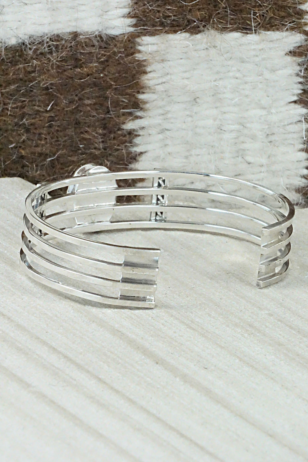 Opalite & Sterling Silver Bracelet - Daniel Benally