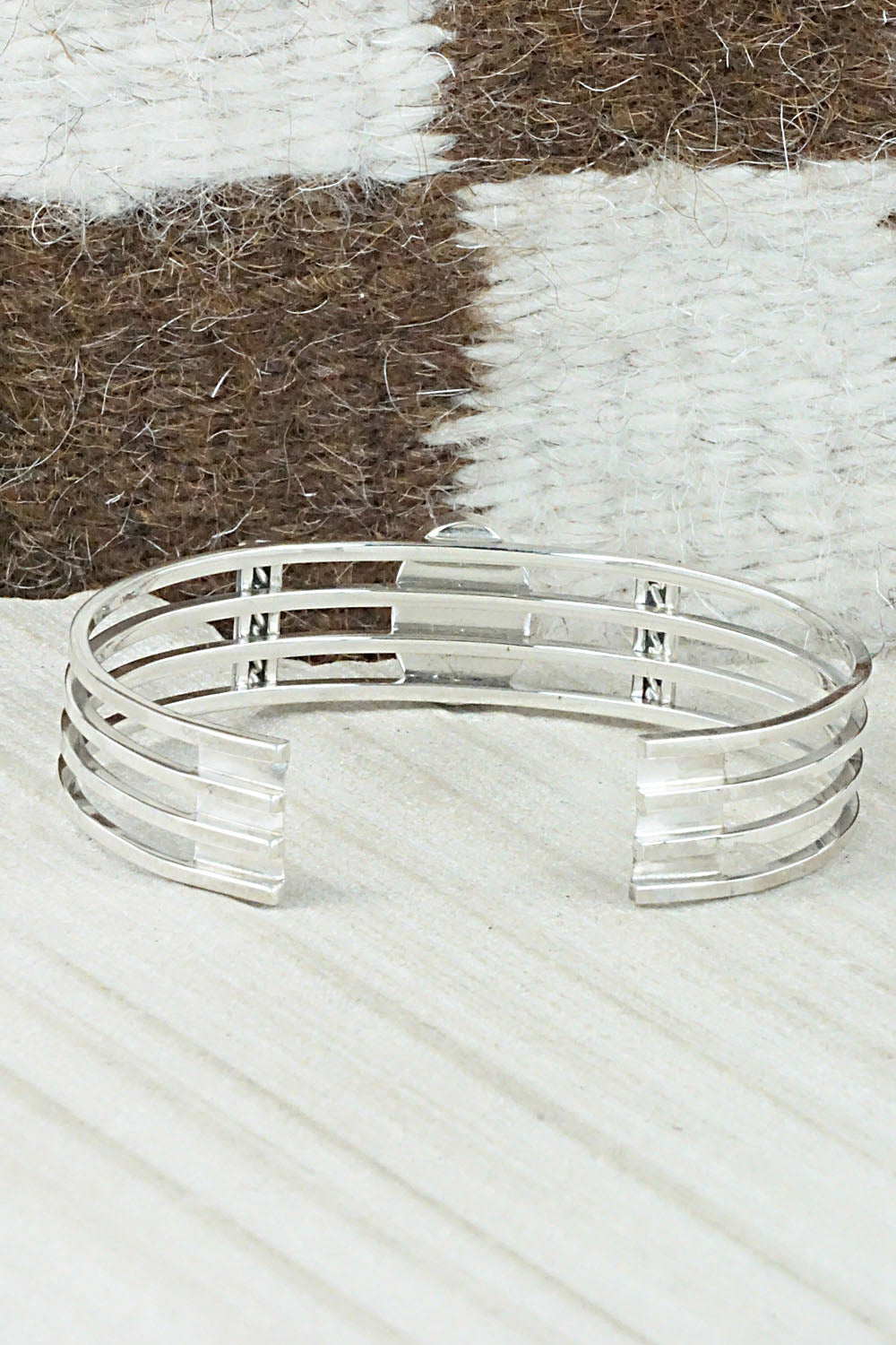 Opalite & Sterling Silver Bracelet - Daniel Benally