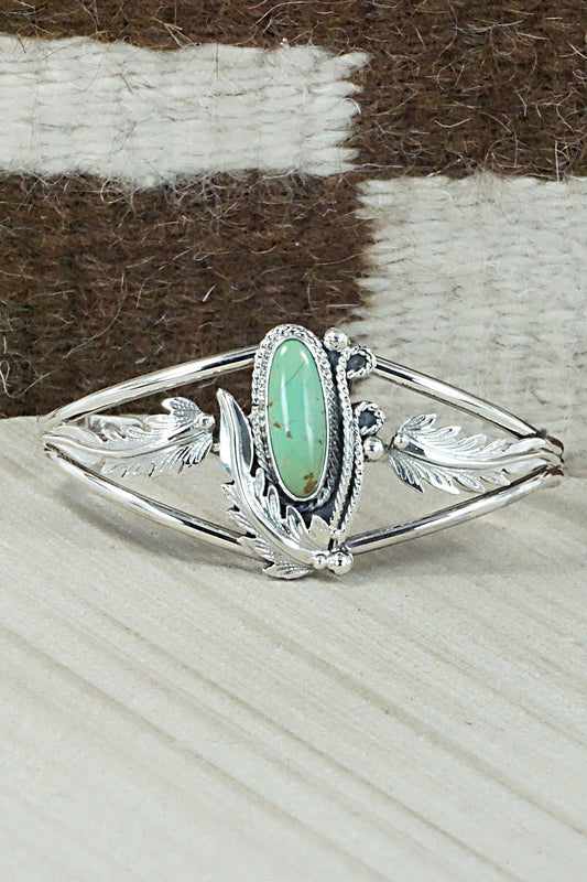Turquoise & Sterling Silver Bracelet - Andrew Vandever