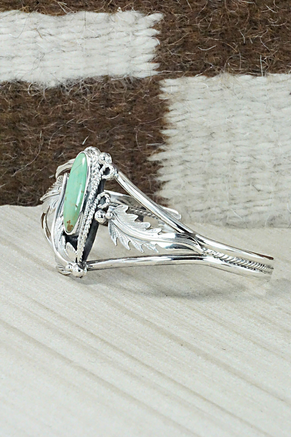 Turquoise & Sterling Silver Bracelet - Andrew Vandever