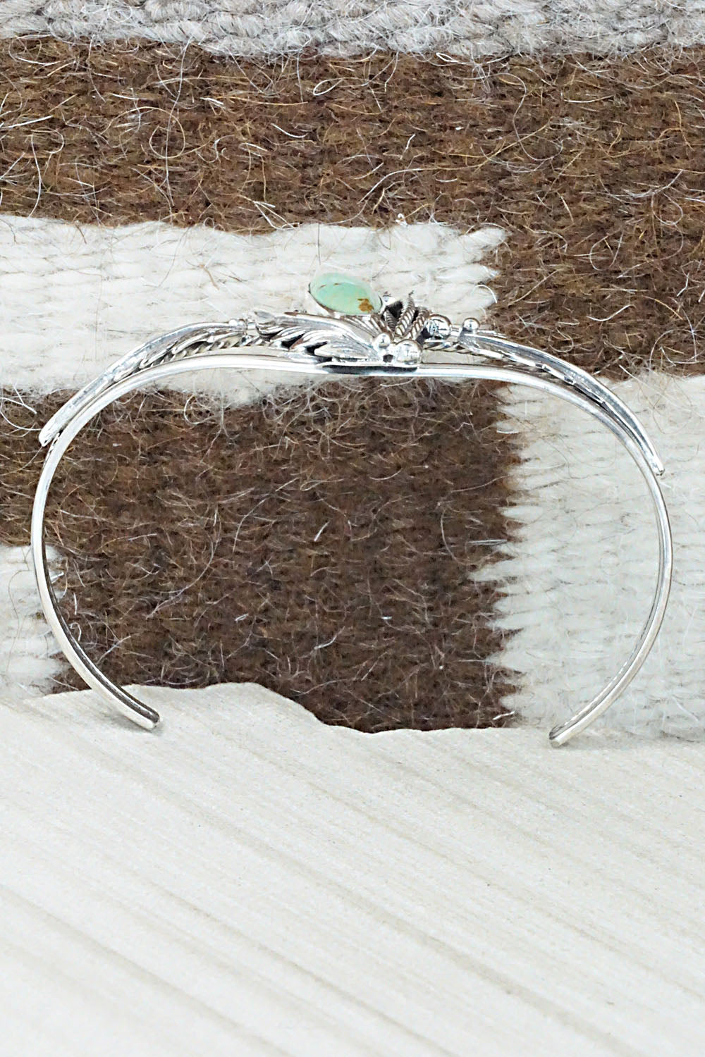 Turquoise & Sterling Silver Bracelet - Andrew Vandever