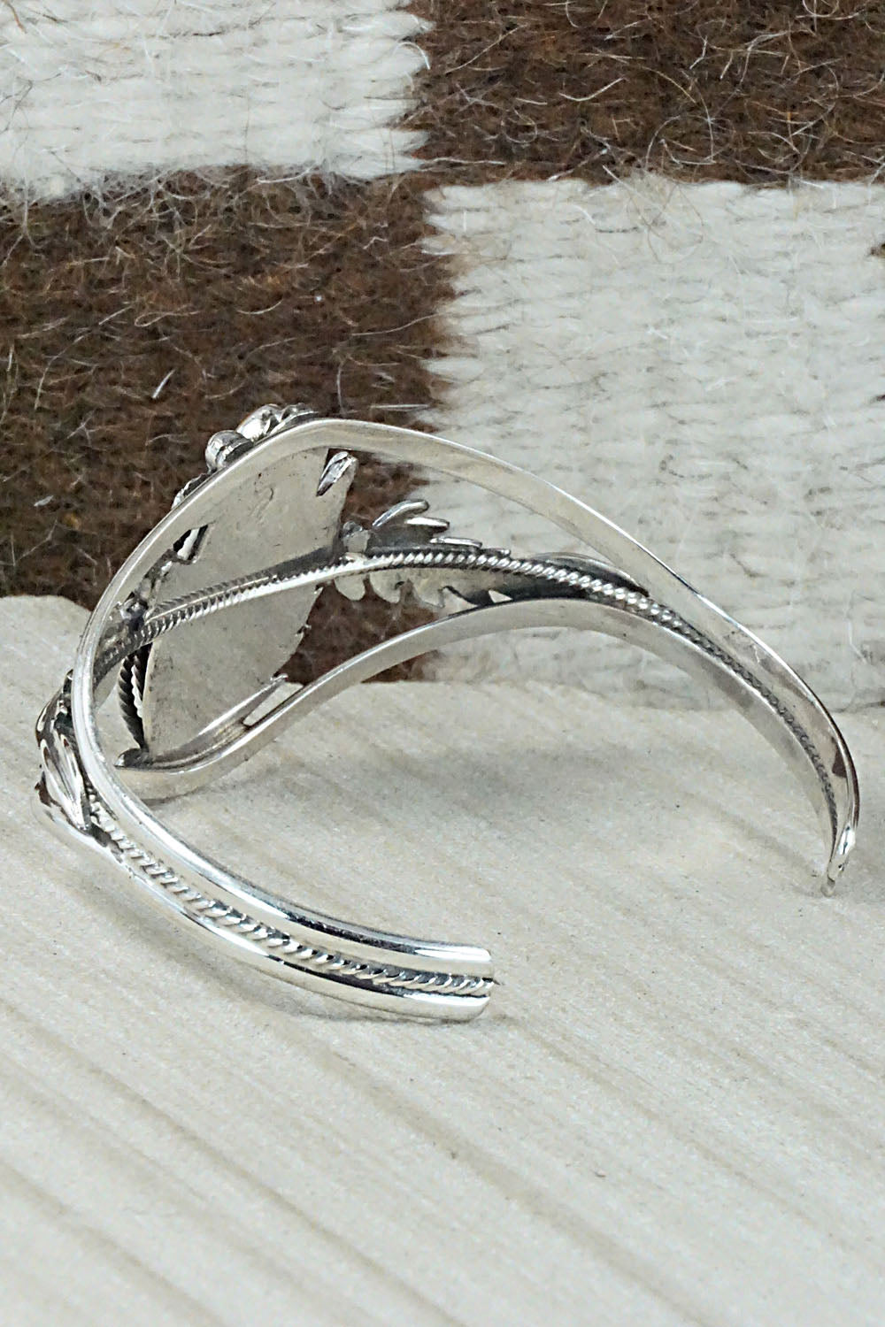 Turquoise & Sterling Silver Bracelet - Andrew Vandever