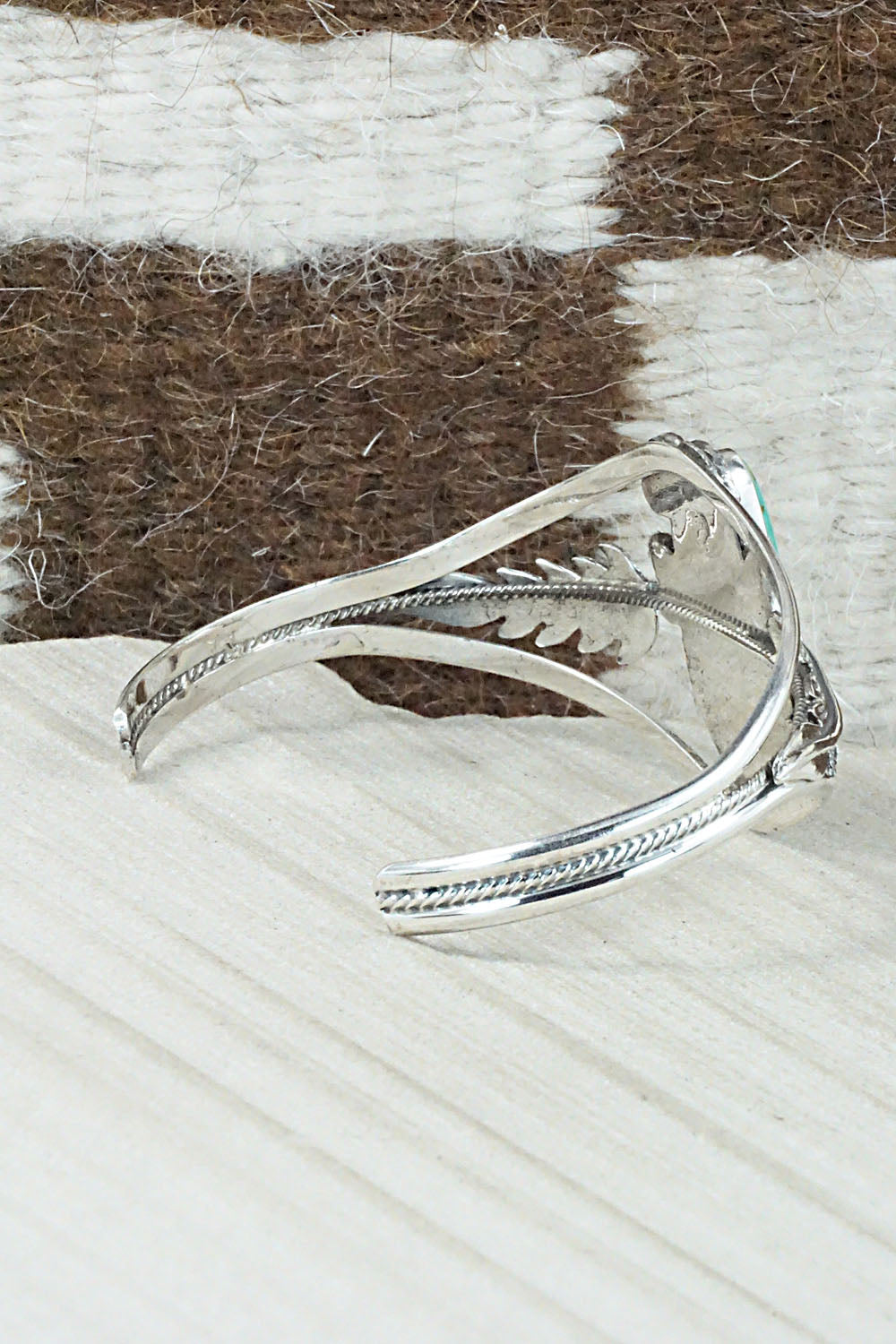 Turquoise & Sterling Silver Bracelet - Andrew Vandever