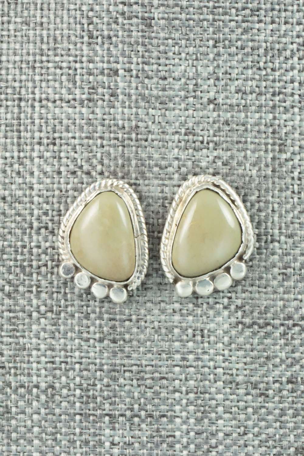 Turquoise & Sterling Silver Earrings - Sharon McCarthy
