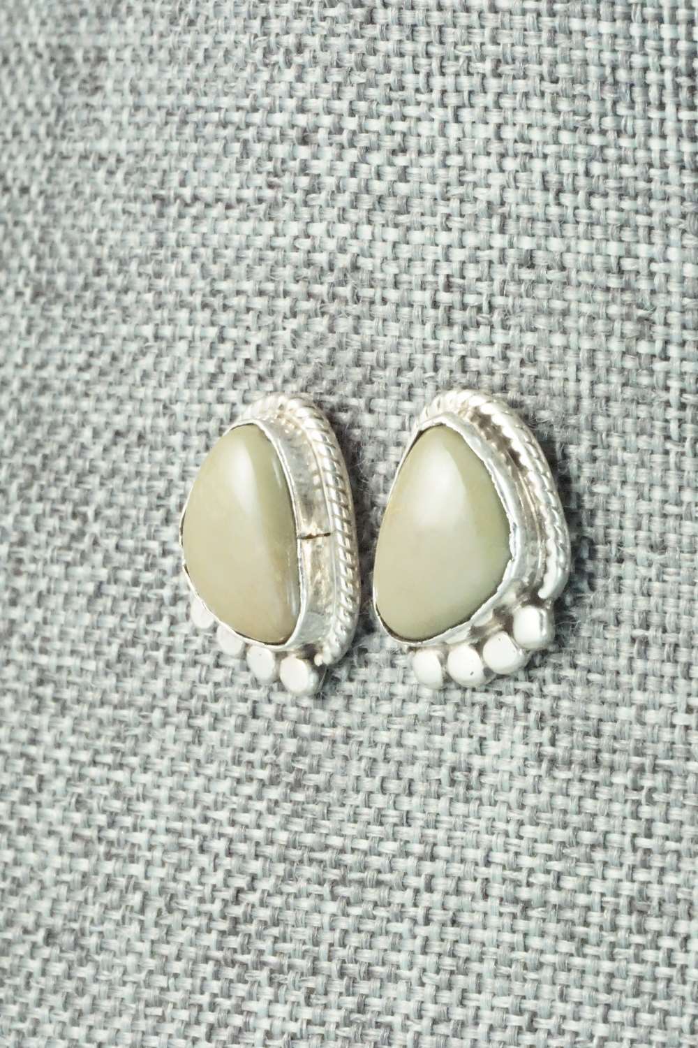 Turquoise & Sterling Silver Earrings - Sharon McCarthy