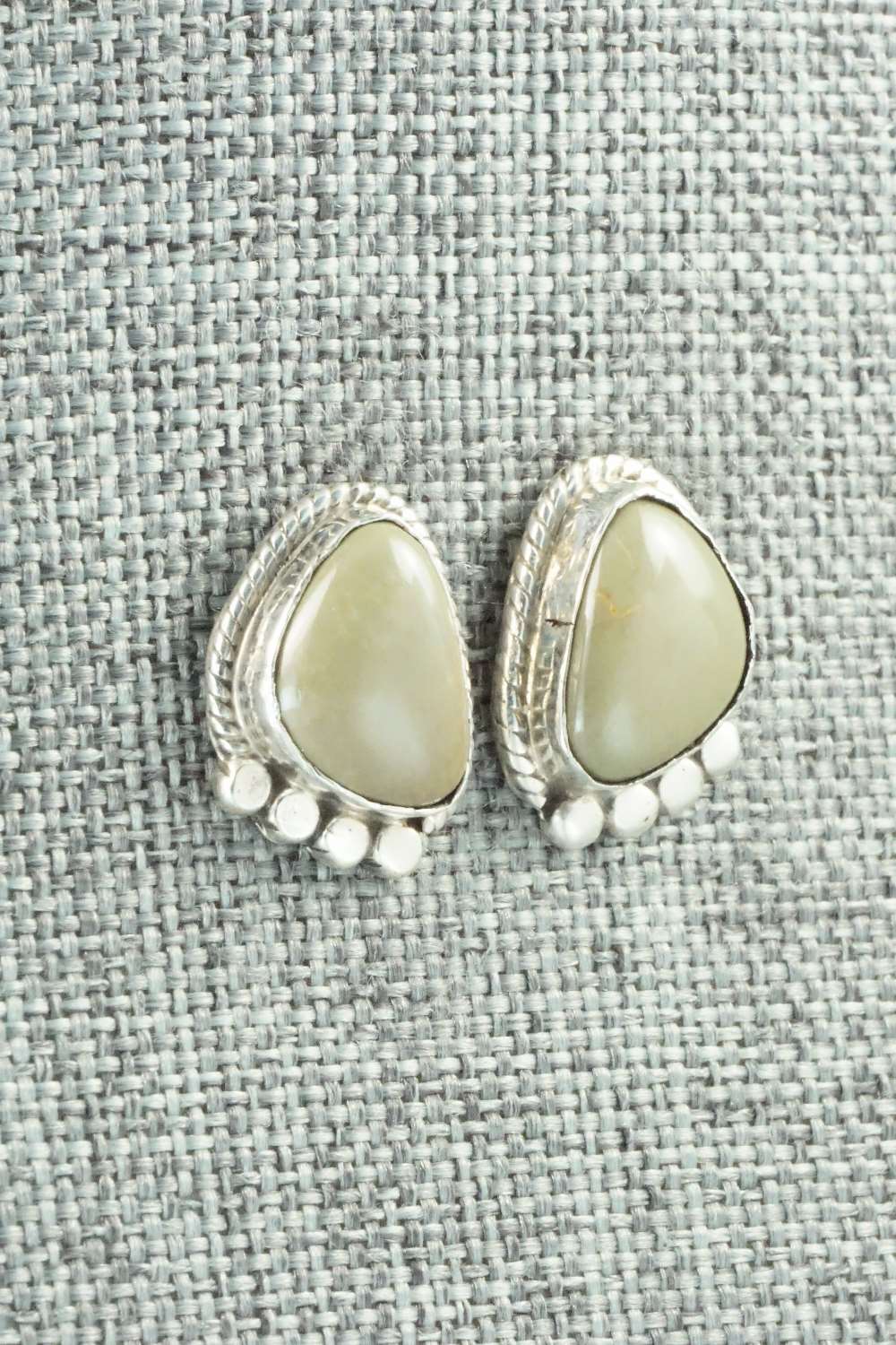Turquoise & Sterling Silver Earrings - Sharon McCarthy