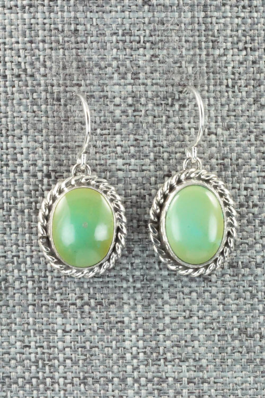 Turquoise & Sterling Silver Earrings - Jan Mariano
