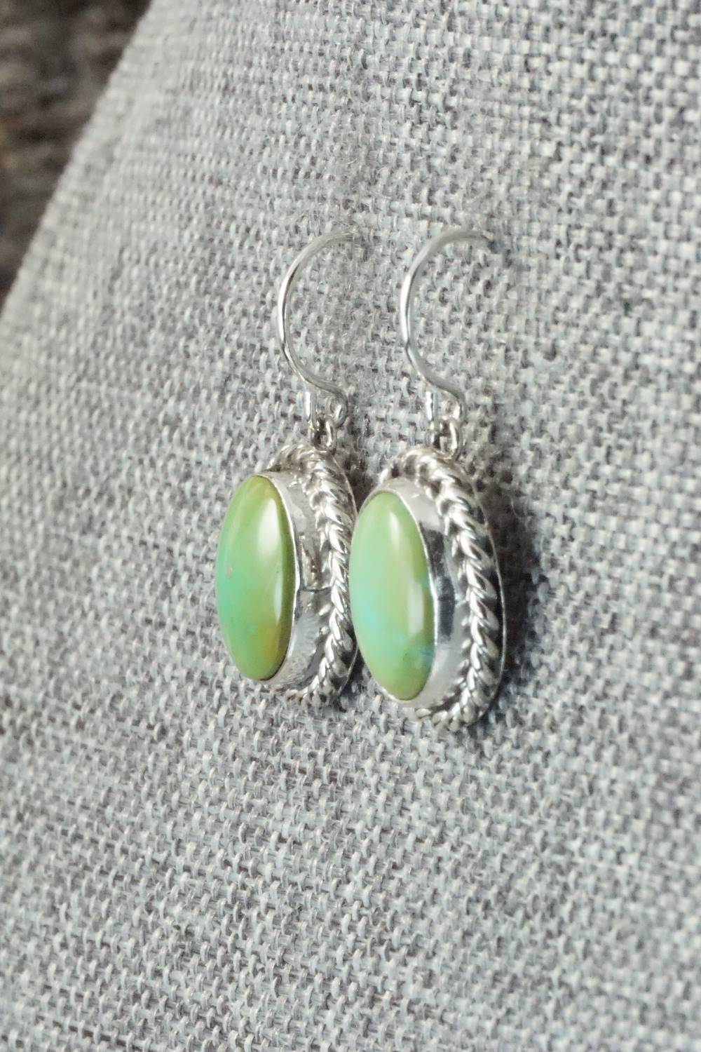 Turquoise & Sterling Silver Earrings - Jan Mariano