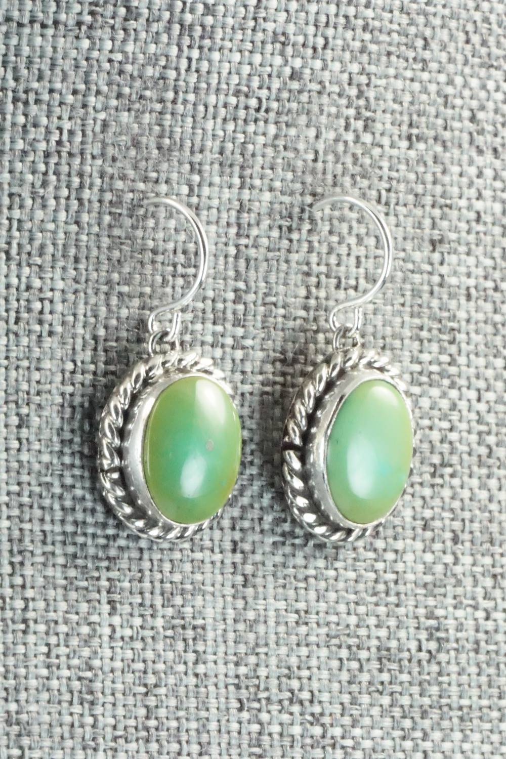 Turquoise & Sterling Silver Earrings - Jan Mariano