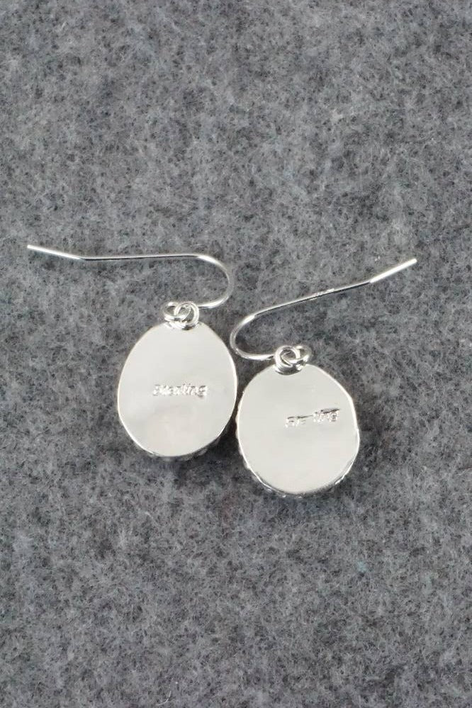 Turquoise & Sterling Silver Earrings - Jan Mariano