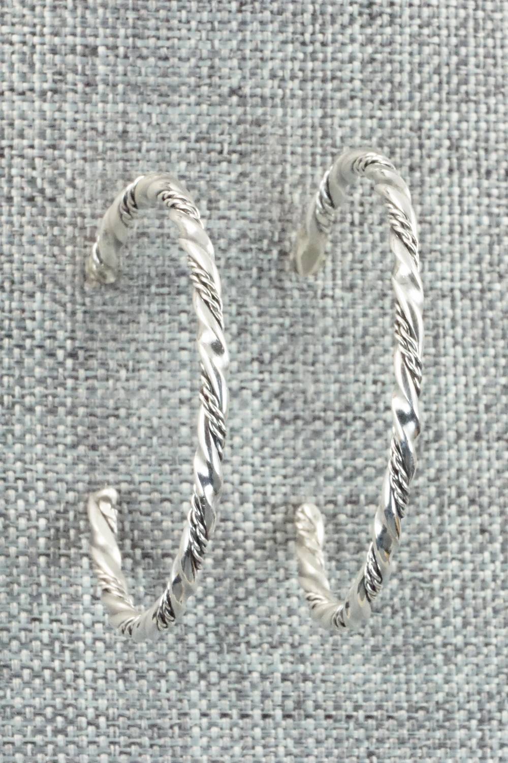 Sterling Silver Earrings - Elaine Tahe