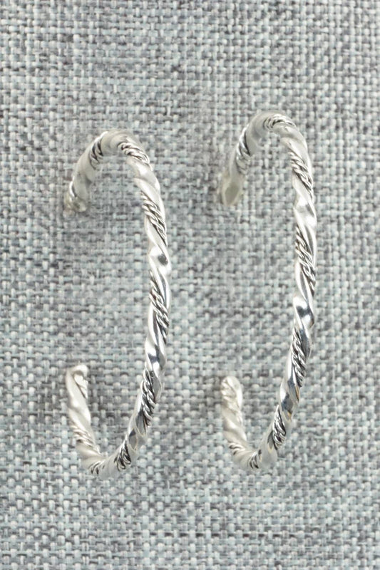 Sterling Silver Earrings - Elaine Tahe