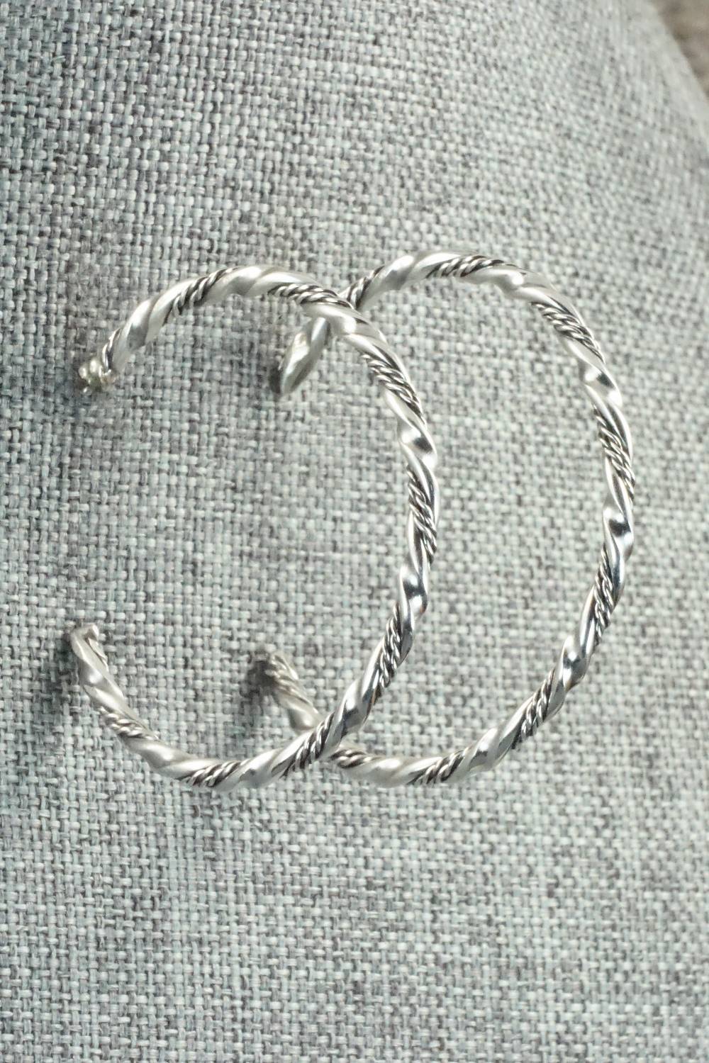 Sterling Silver Earrings - Elaine Tahe