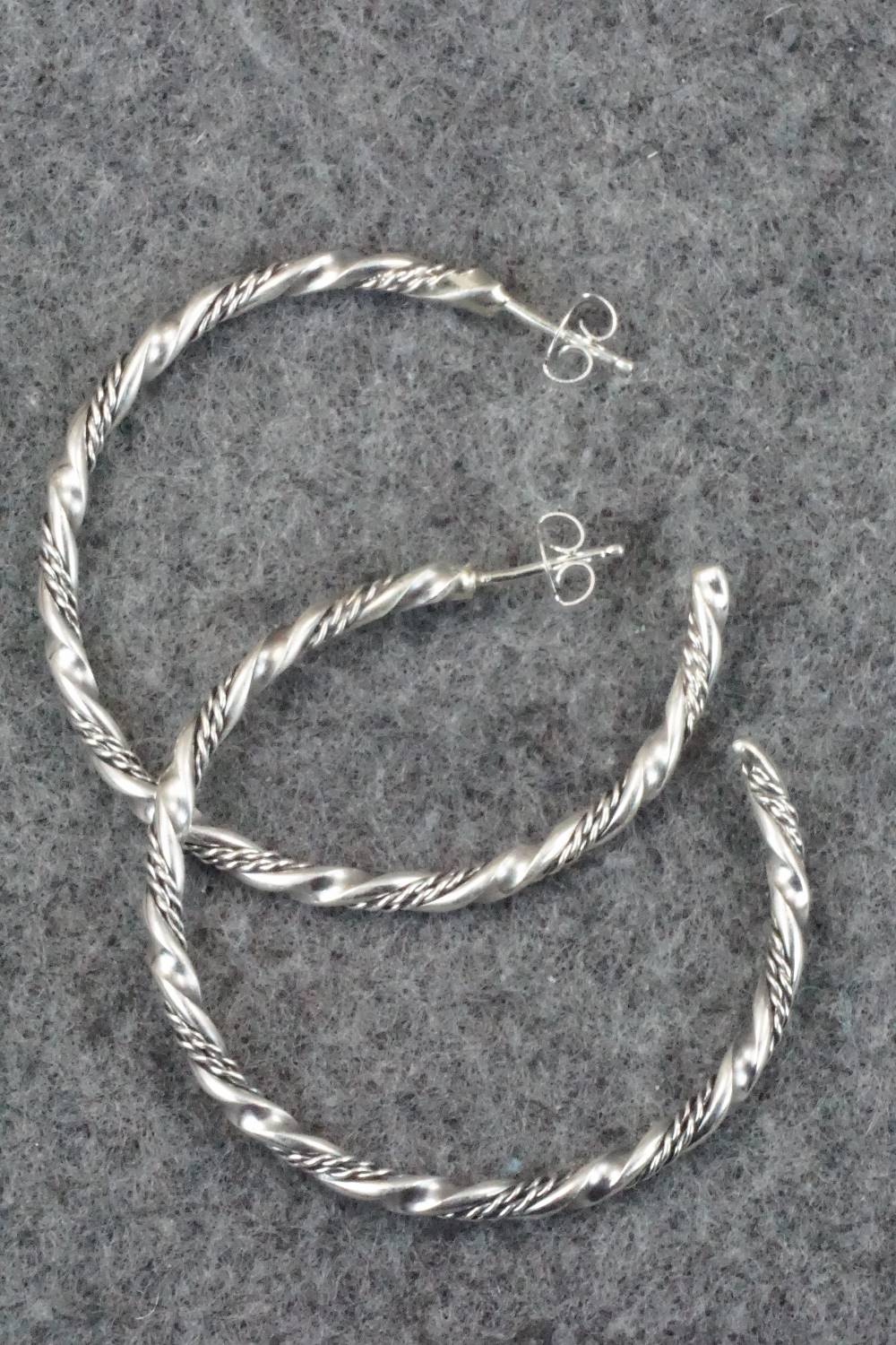 Sterling Silver Earrings - Elaine Tahe