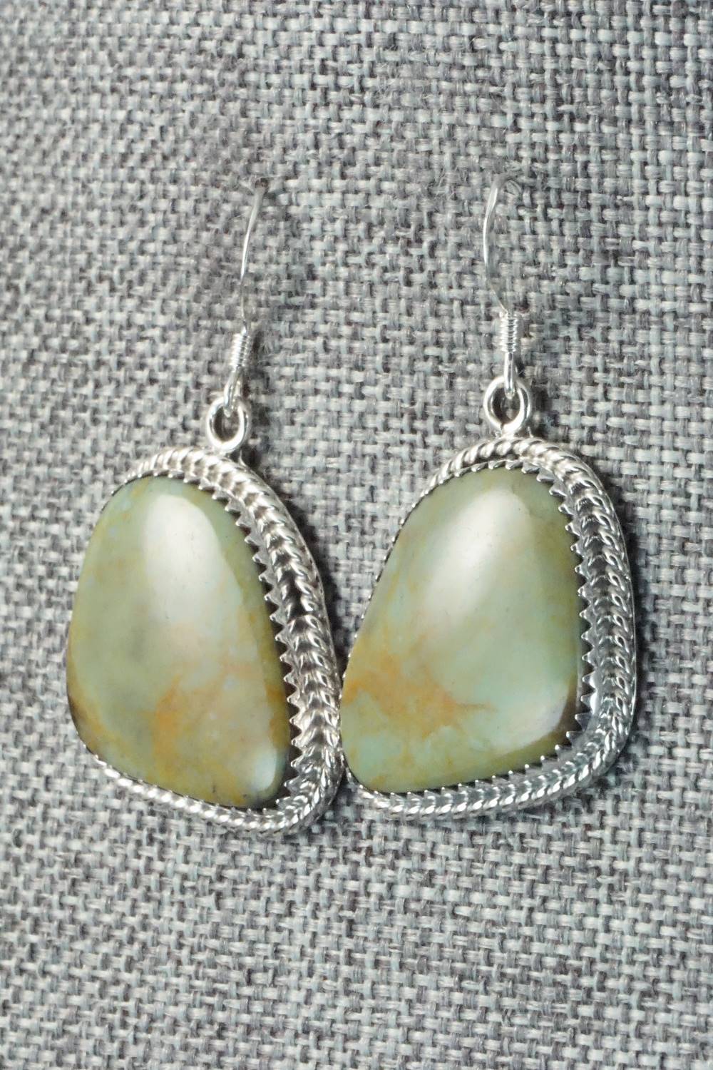 Turquoise & Sterling Silver Earrings - Letricia Largo
