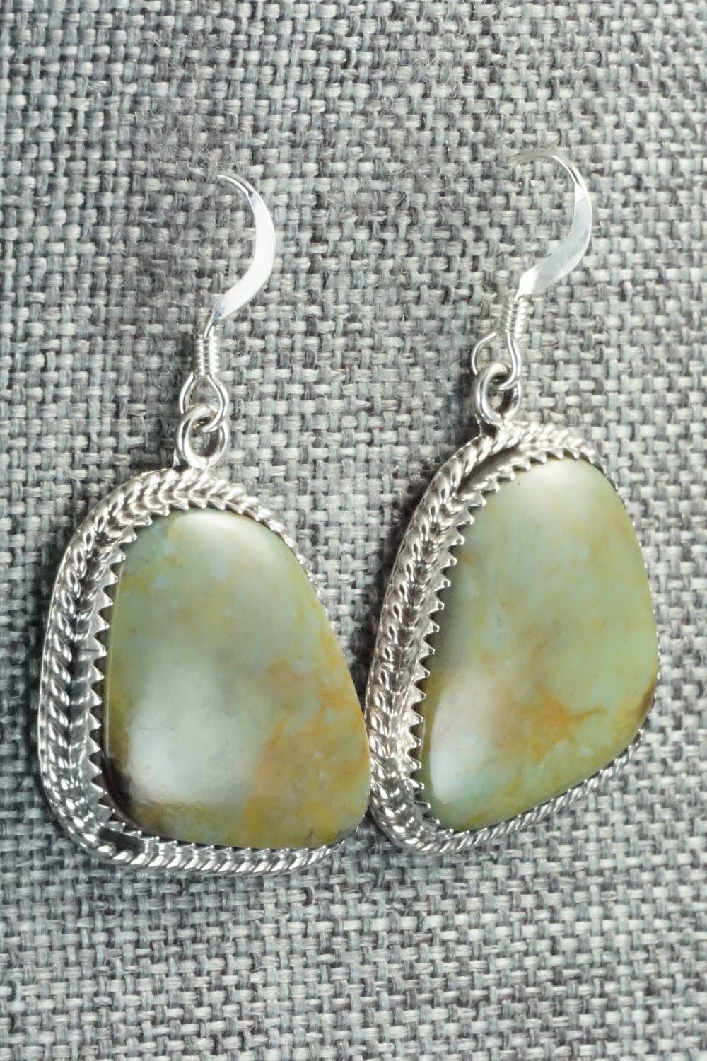 Turquoise & Sterling Silver Earrings - Letricia Largo