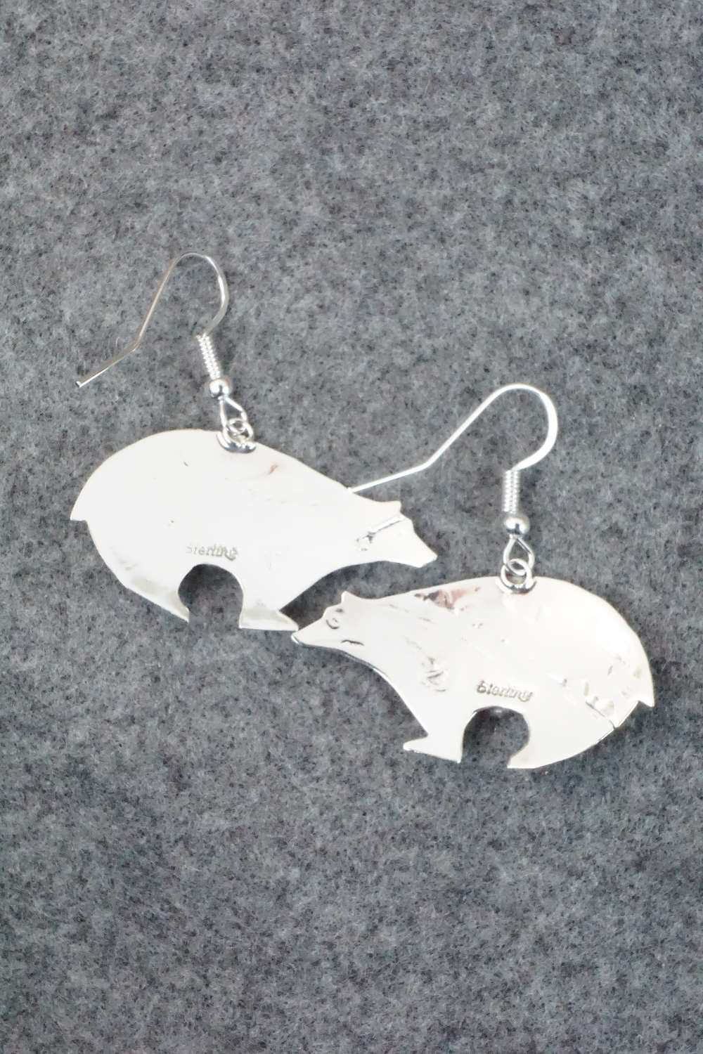 Turquoise & Sterling Silver Earrings - Lena Platero