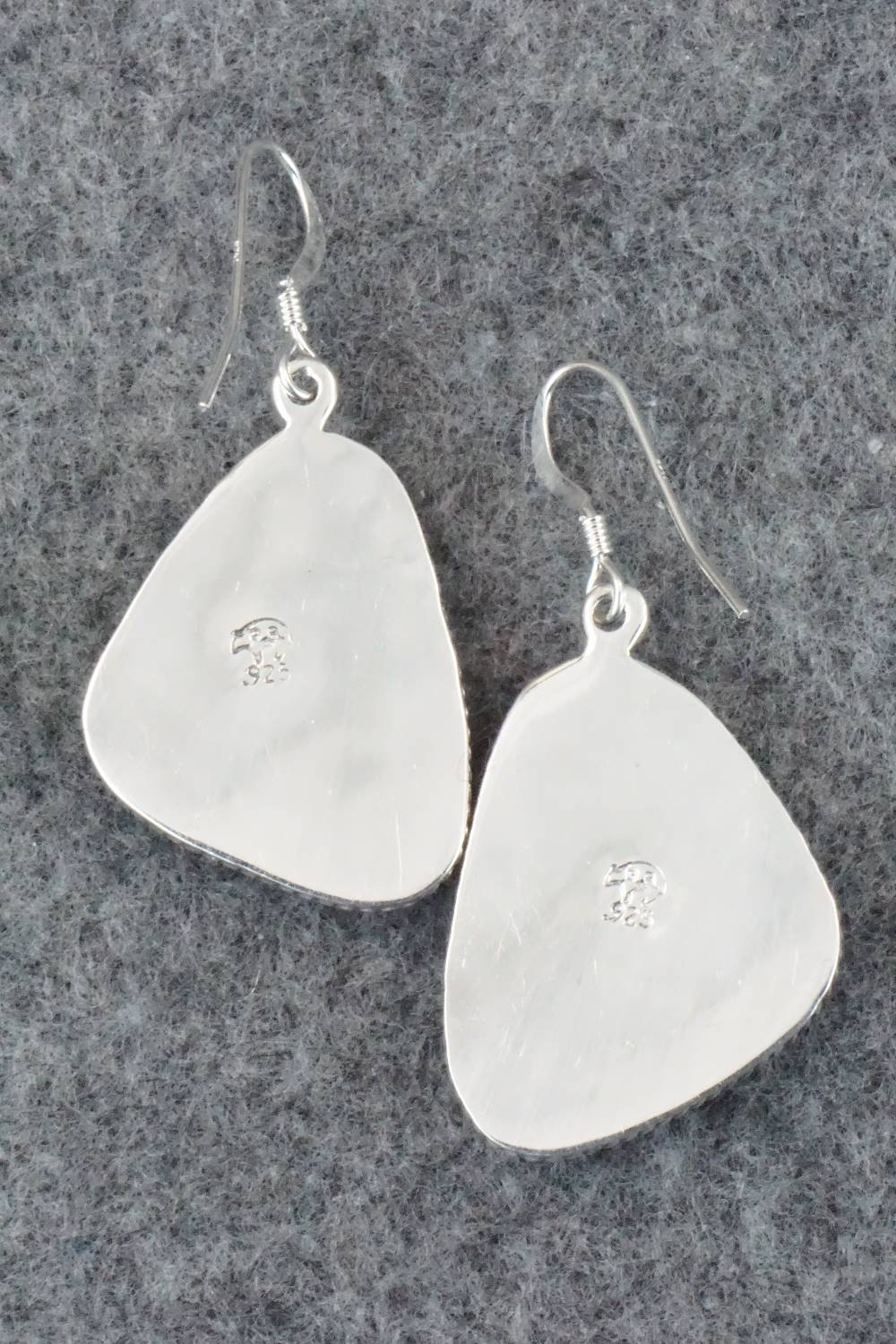 Turquoise & Sterling Silver Earrings - Letricia Largo