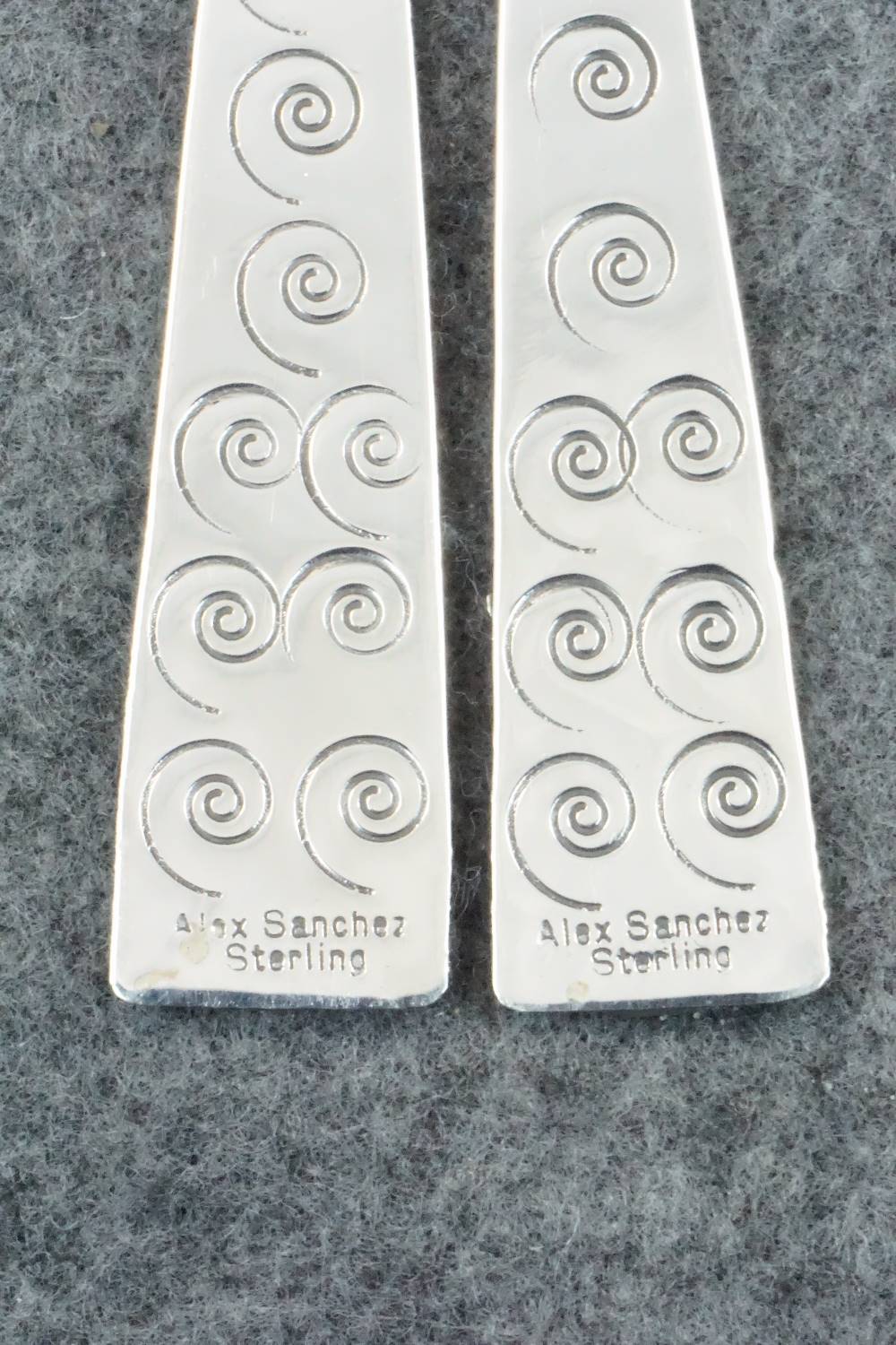 Sterling Silver Earrings - Alex Sanchez