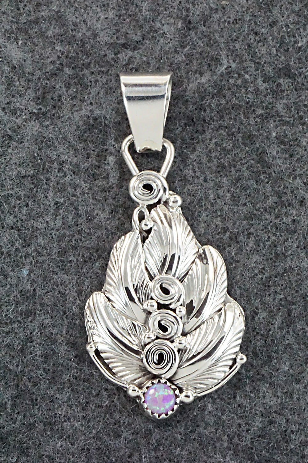 Opalite and Sterling Silver Pendant - Darrell Morgan