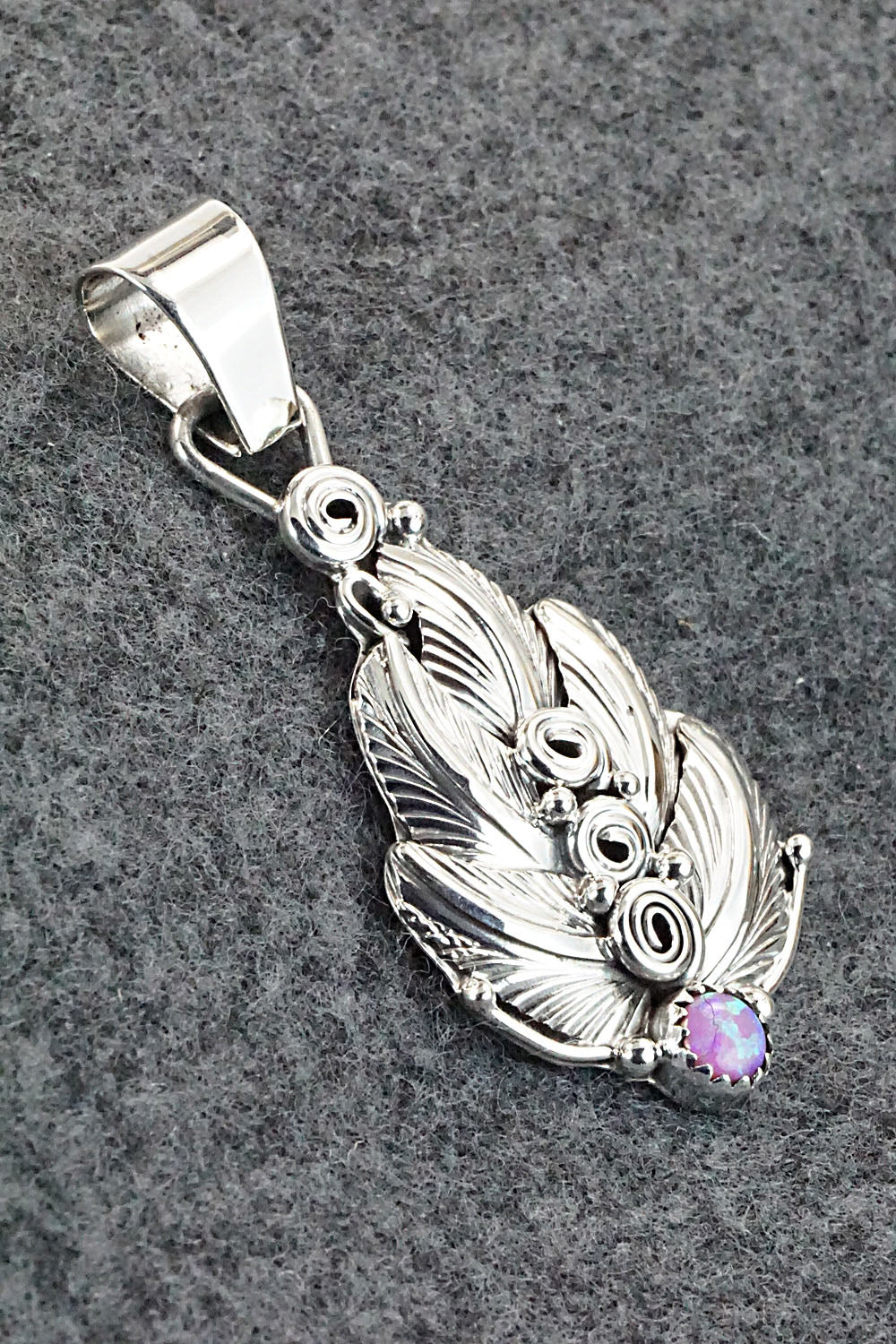 Opalite and Sterling Silver Pendant - Darrell Morgan