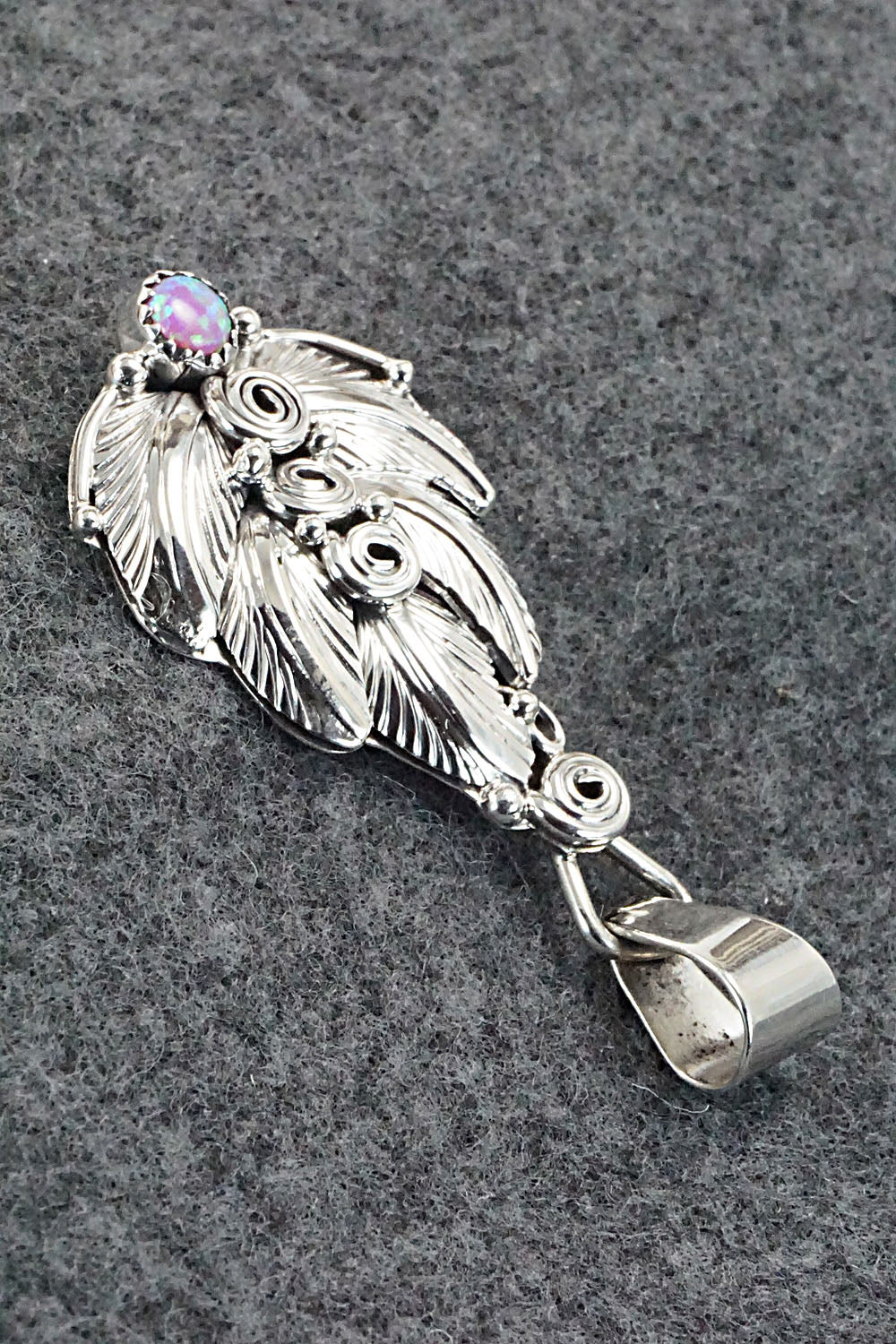 Opalite and Sterling Silver Pendant - Darrell Morgan
