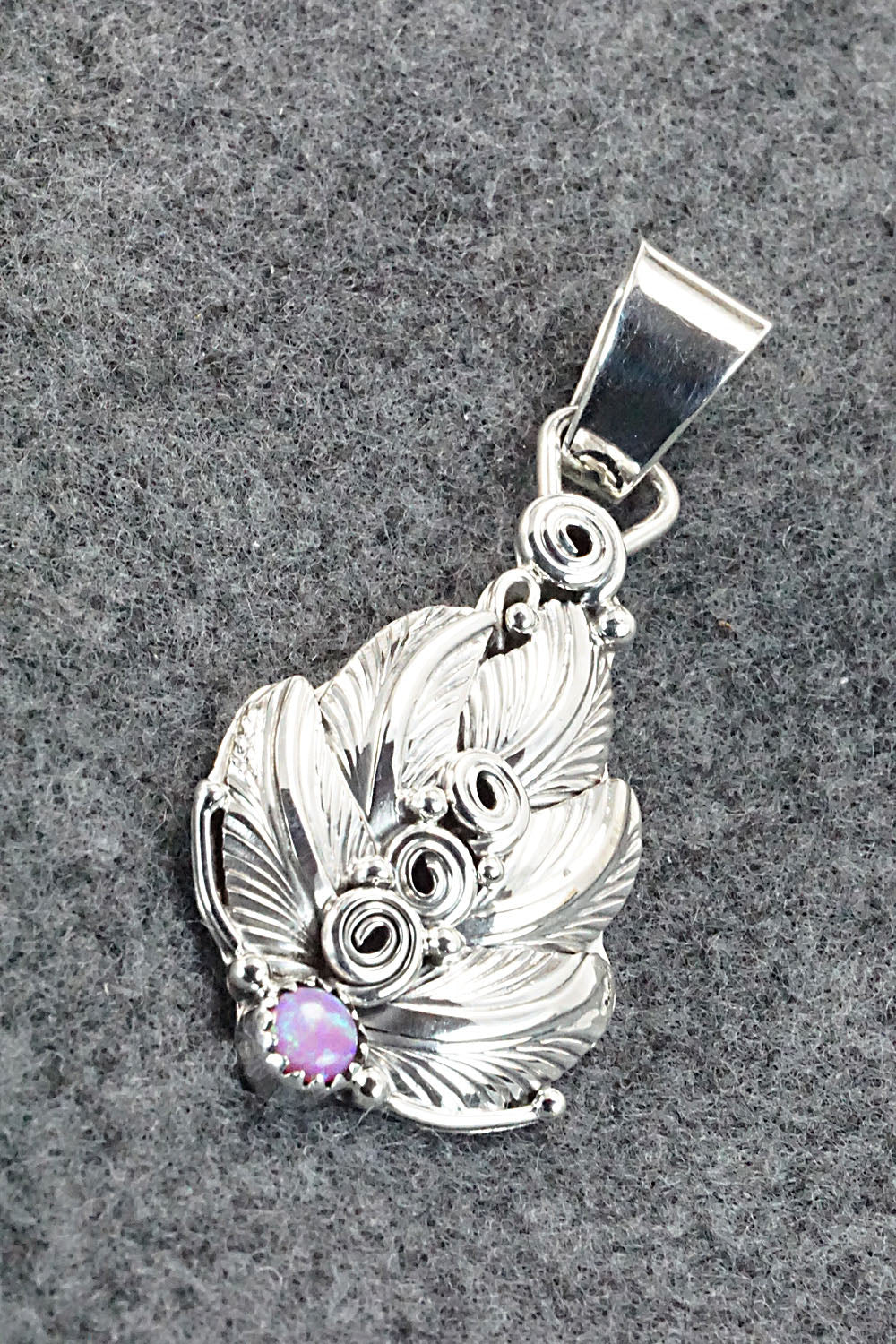 Opalite and Sterling Silver Pendant - Darrell Morgan