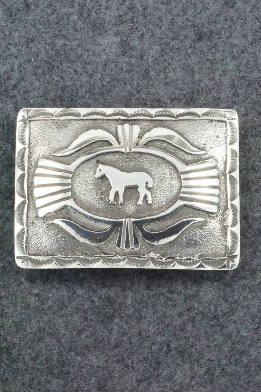 Sterling Silver Belt Buckle - Emerson Kinsel