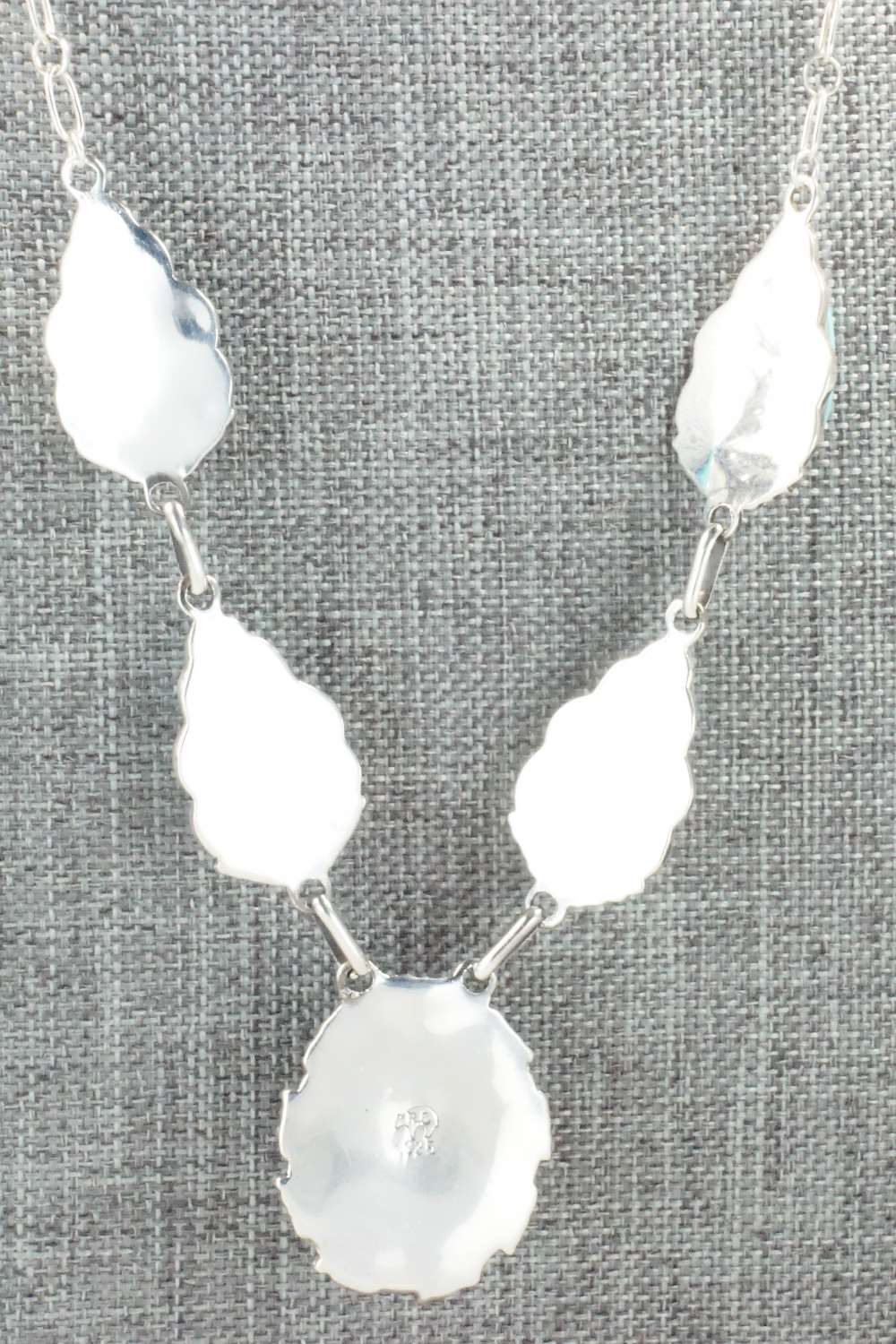 Turquoise & Sterling Silver Necklace and Earrings Set - Danny Kenneth