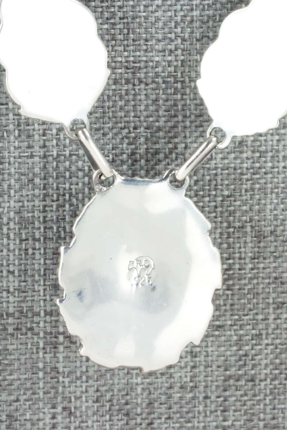 Turquoise & Sterling Silver Necklace and Earrings Set - Danny Kenneth