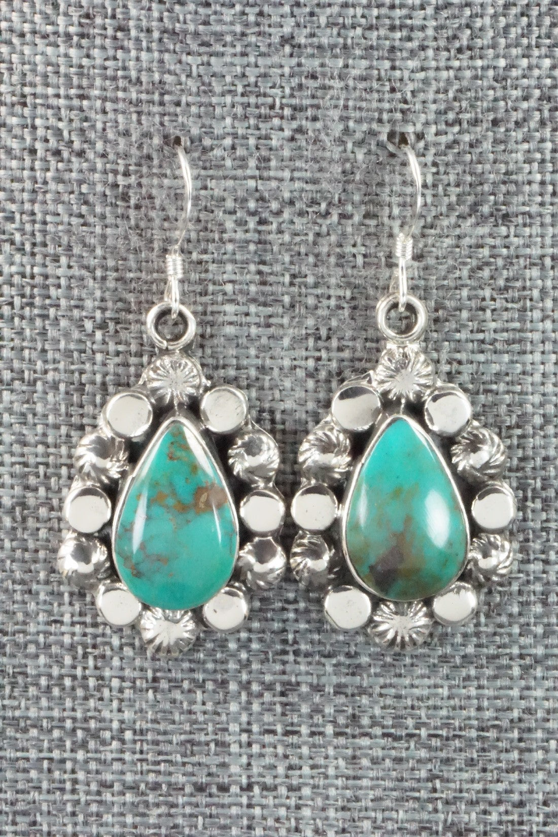 Turquoise & Sterling Silver Earrings - Sadie Jim