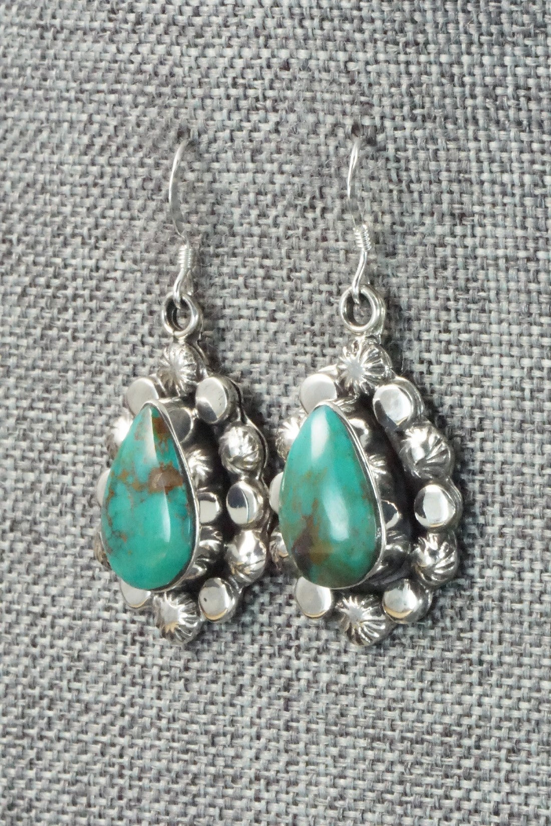 Turquoise & Sterling Silver Earrings - Sadie Jim