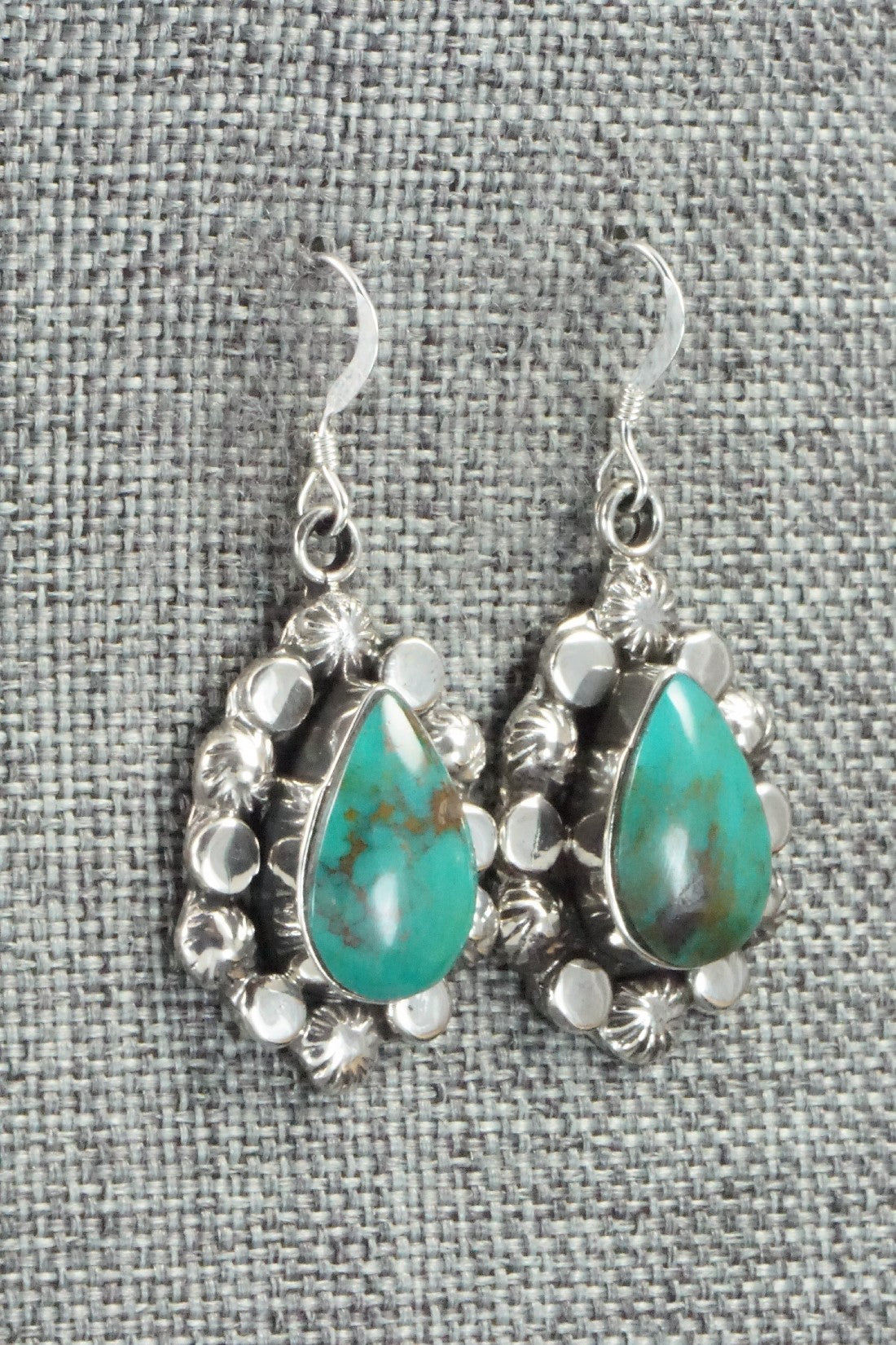 Turquoise & Sterling Silver Earrings - Sadie Jim