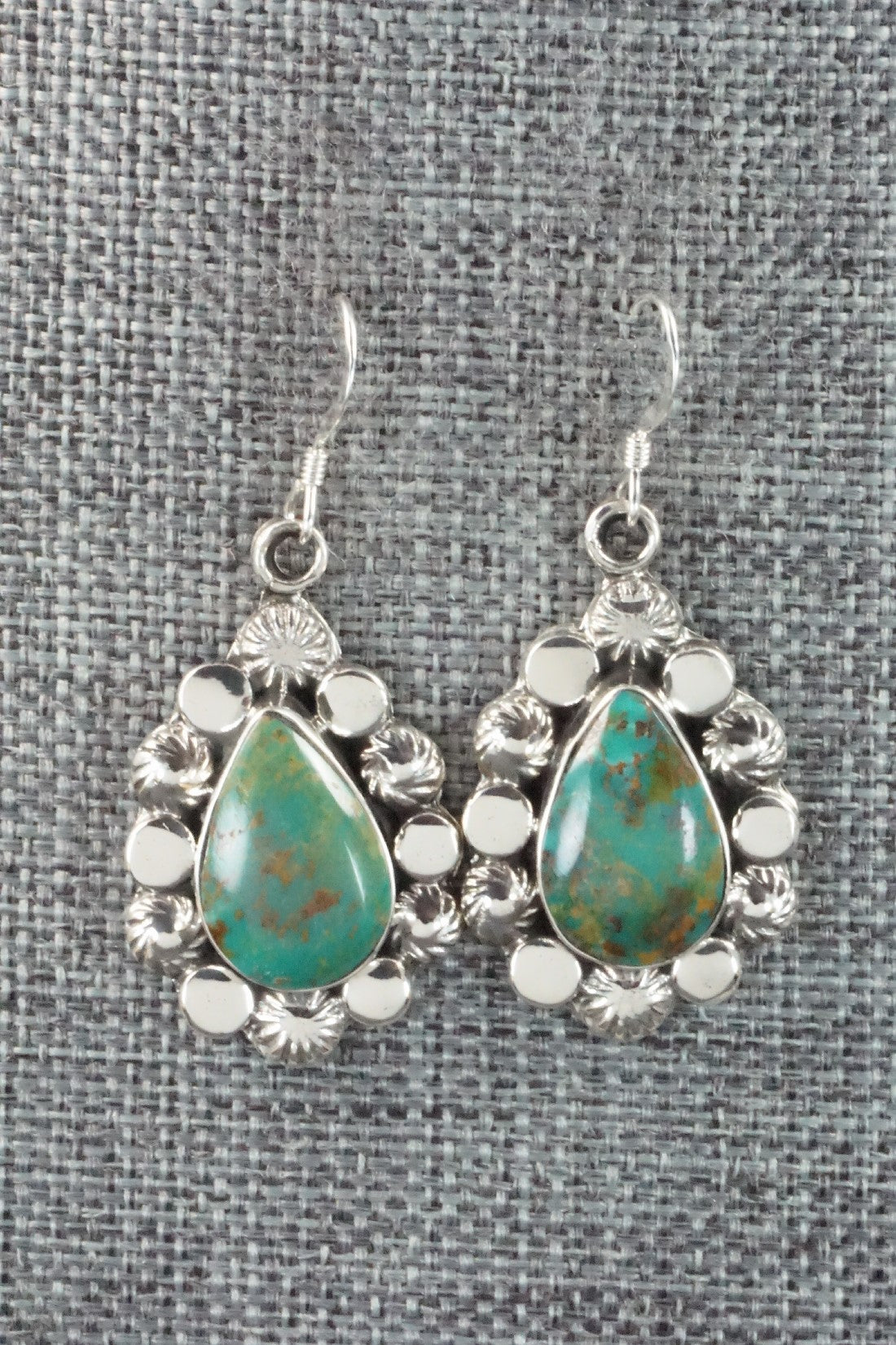 Turquoise & Sterling Silver Earrings - Sadie Jim