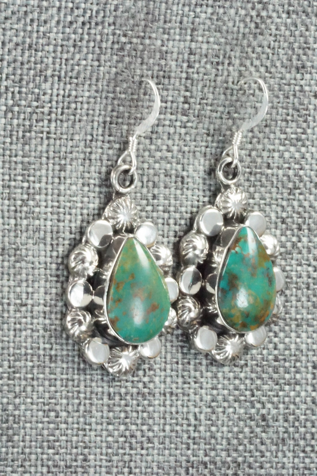 Turquoise & Sterling Silver Earrings - Sadie Jim
