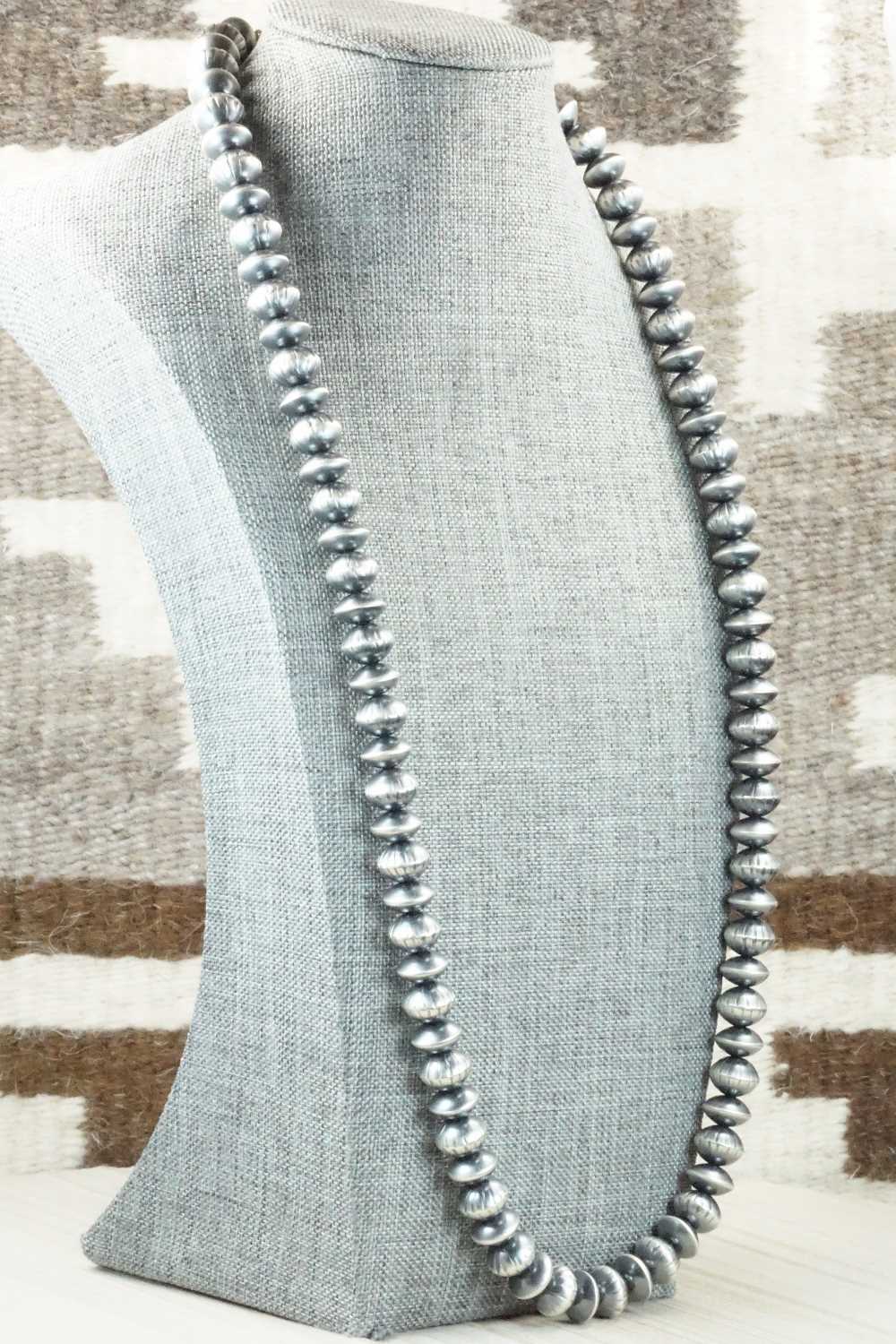 Sterling Silver Navajo Pearl Necklace - Tonisha Haley