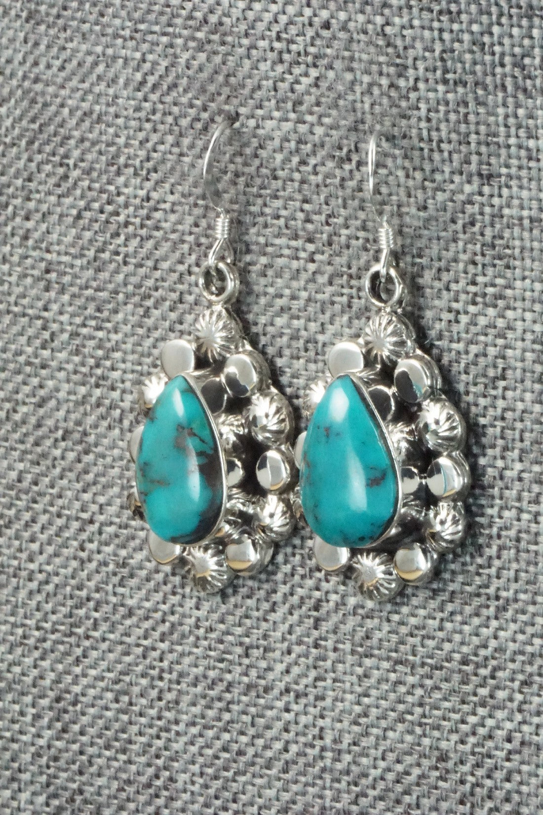 Turquoise & Sterling Silver Earrings - Sadie Jim