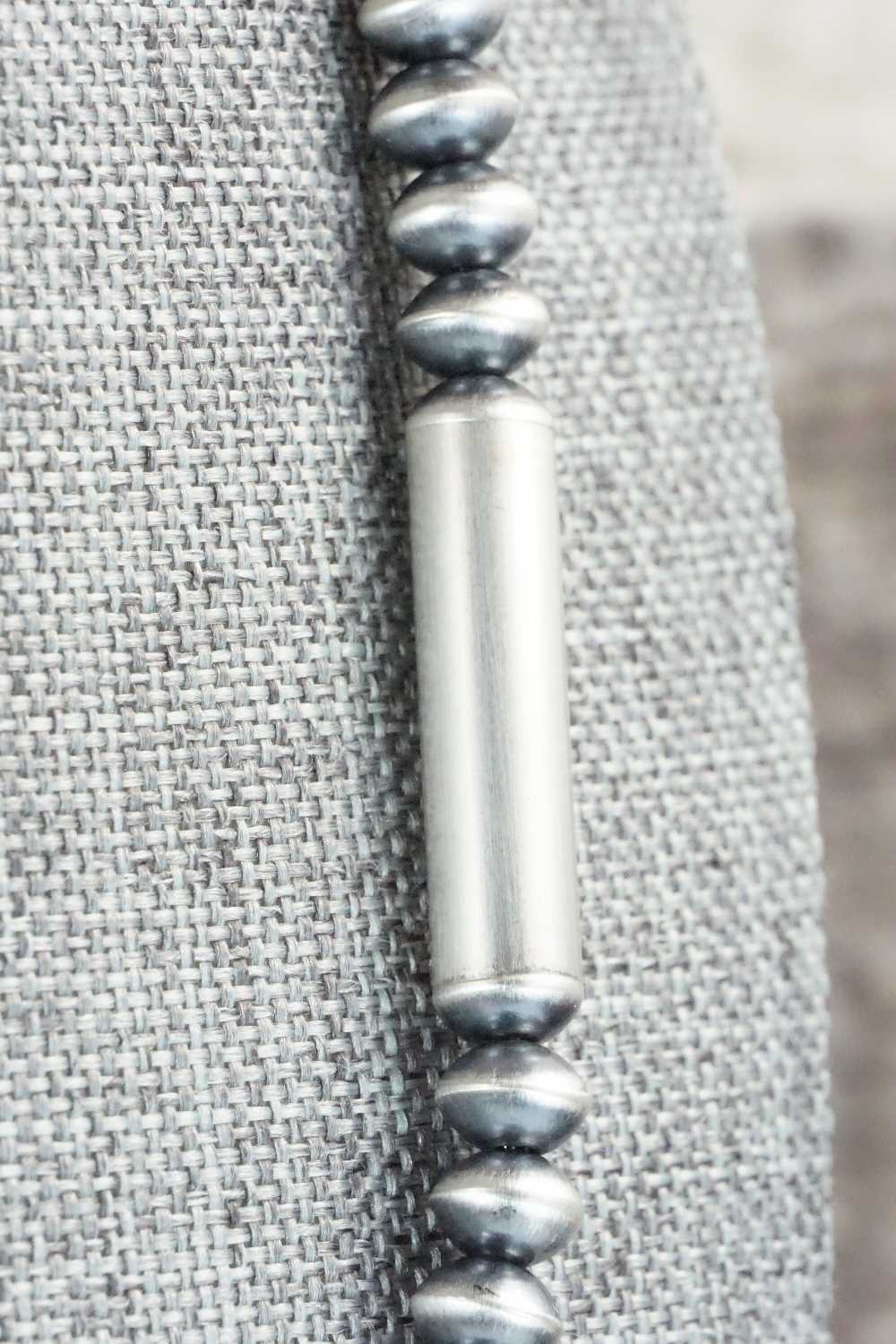 Sterling Silver Navajo Pearl Necklace - Tonisha Haley