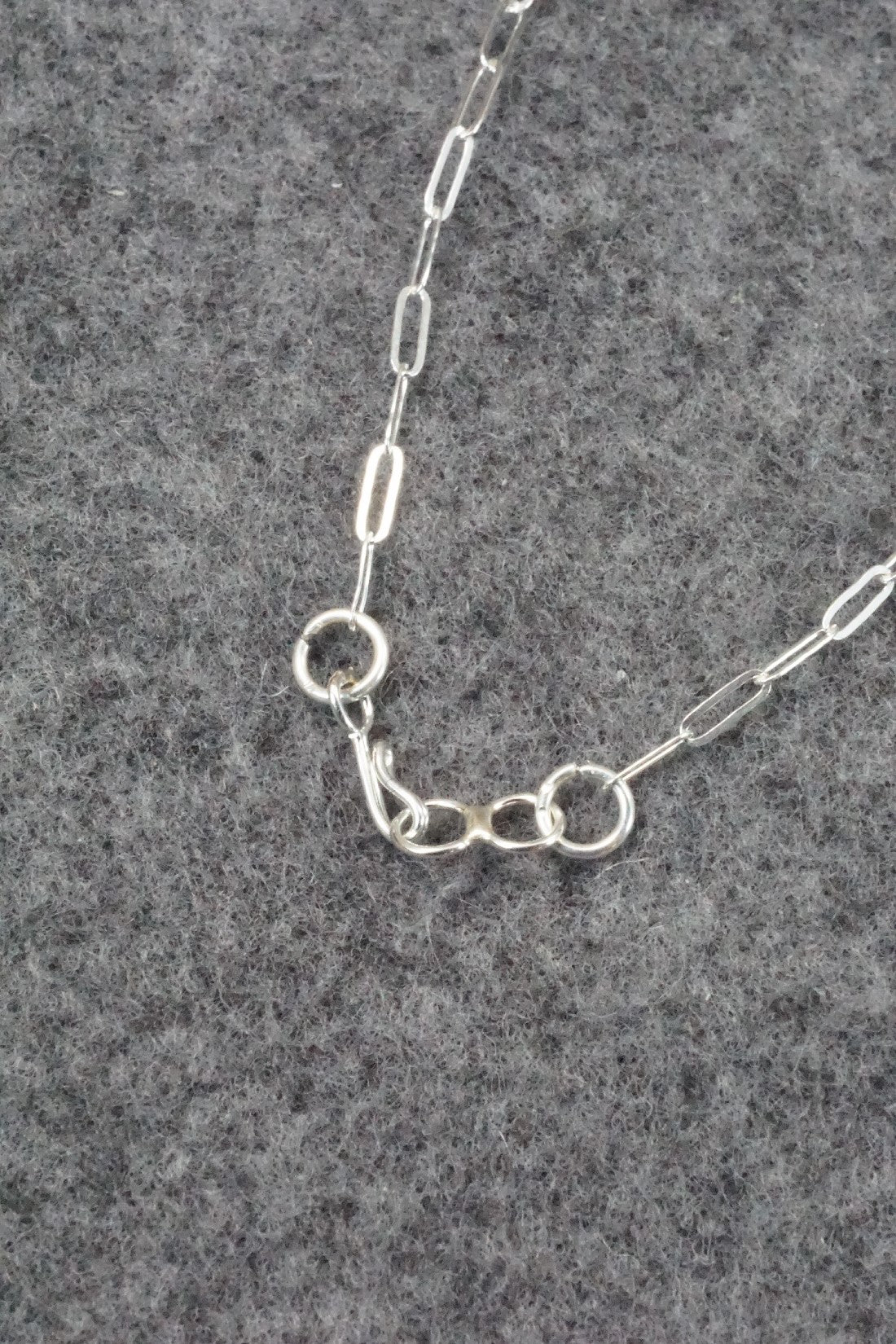 Turquoise & Sterling Silver Necklace - Leta Parker