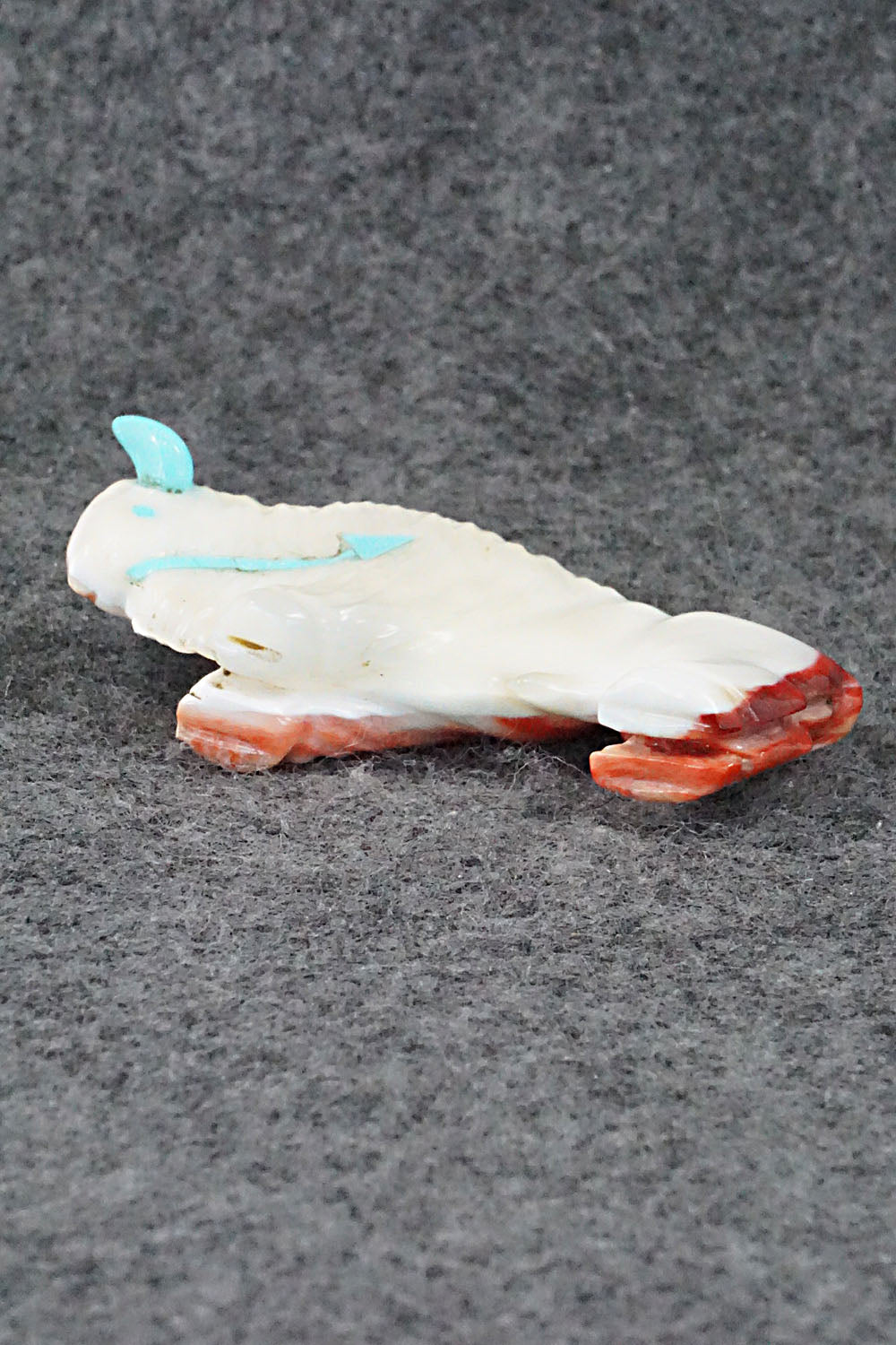 Buffalo Zuni Fetish Carving - Andres Quandelacy